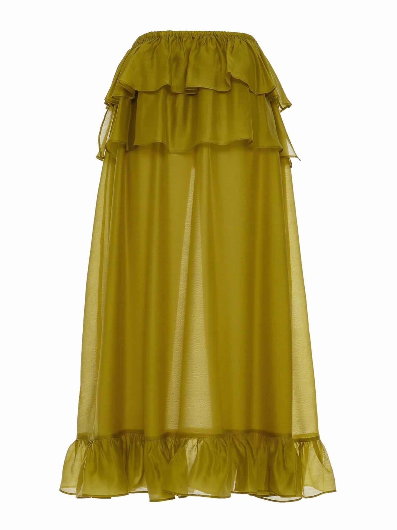 image of devotion-twins-glowve-skirt-olive