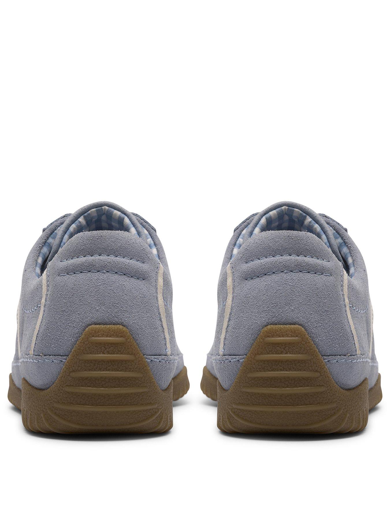  image of clarks-meridor-lo-shoes-light-blue-combi