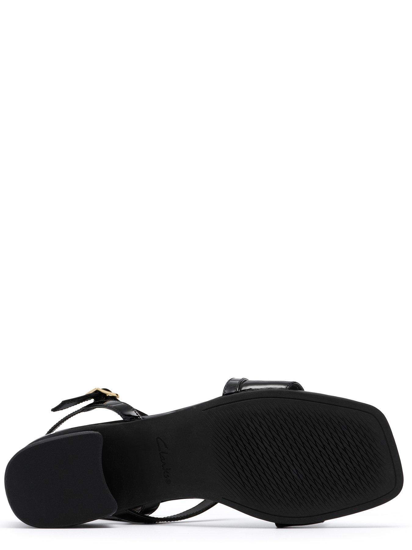  image of clarks-serina35-strap-sandals-black-pat