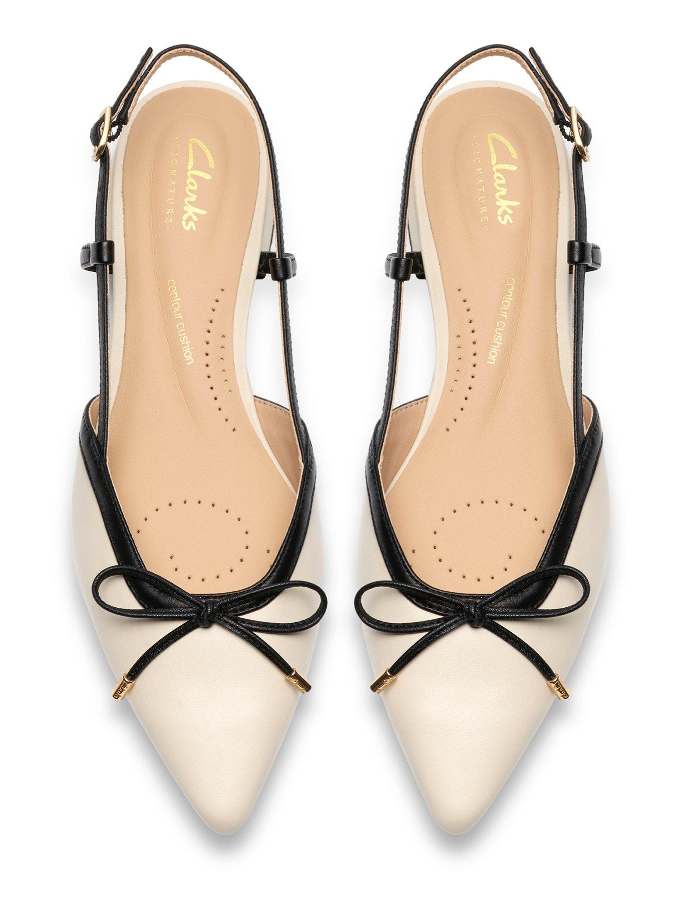 Image 4 of 6 of Clarks Sensa15 Bow Shoes - Cream Leather