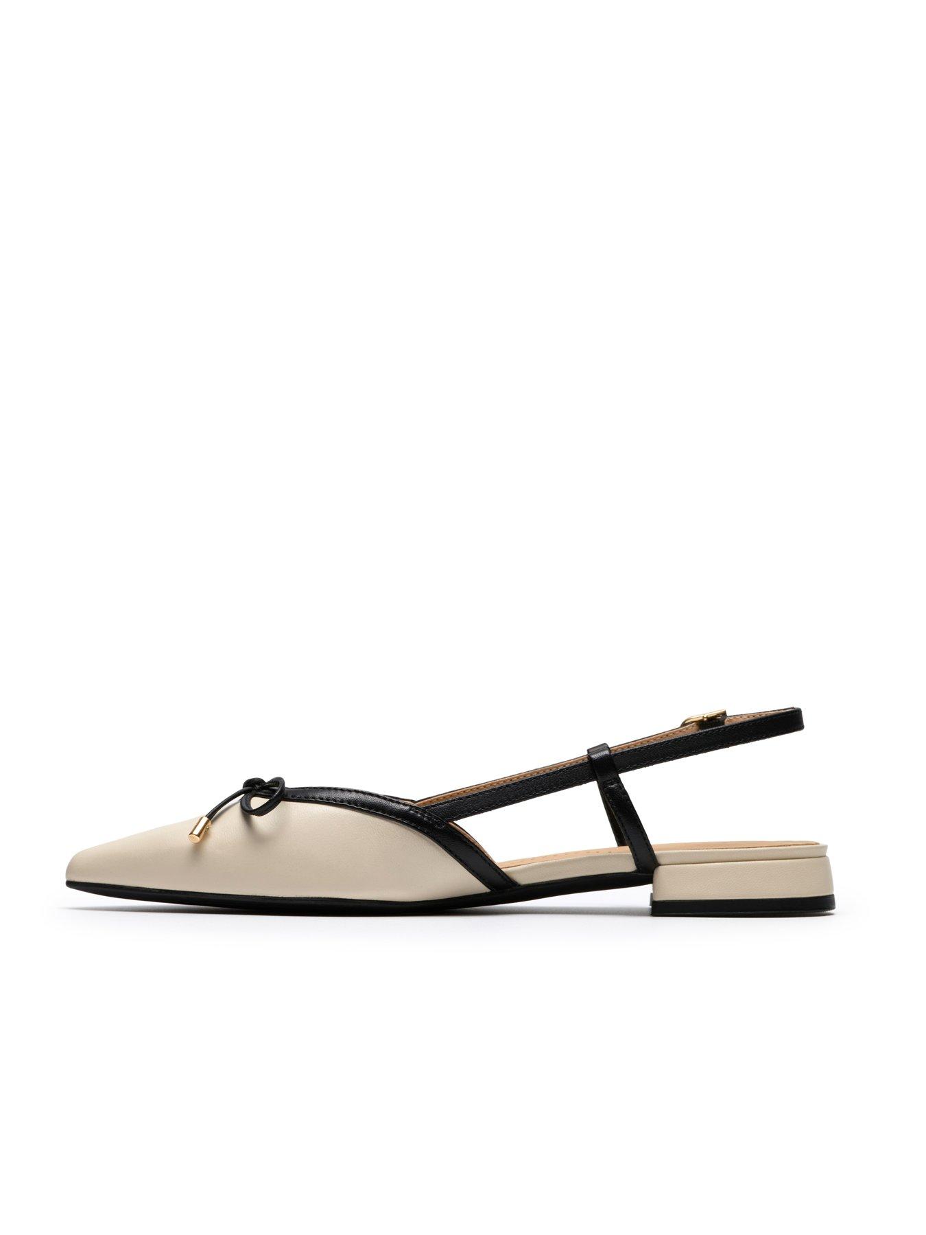 Image 6 of 6 of Clarks Sensa15 Bow Shoes - Cream Leather