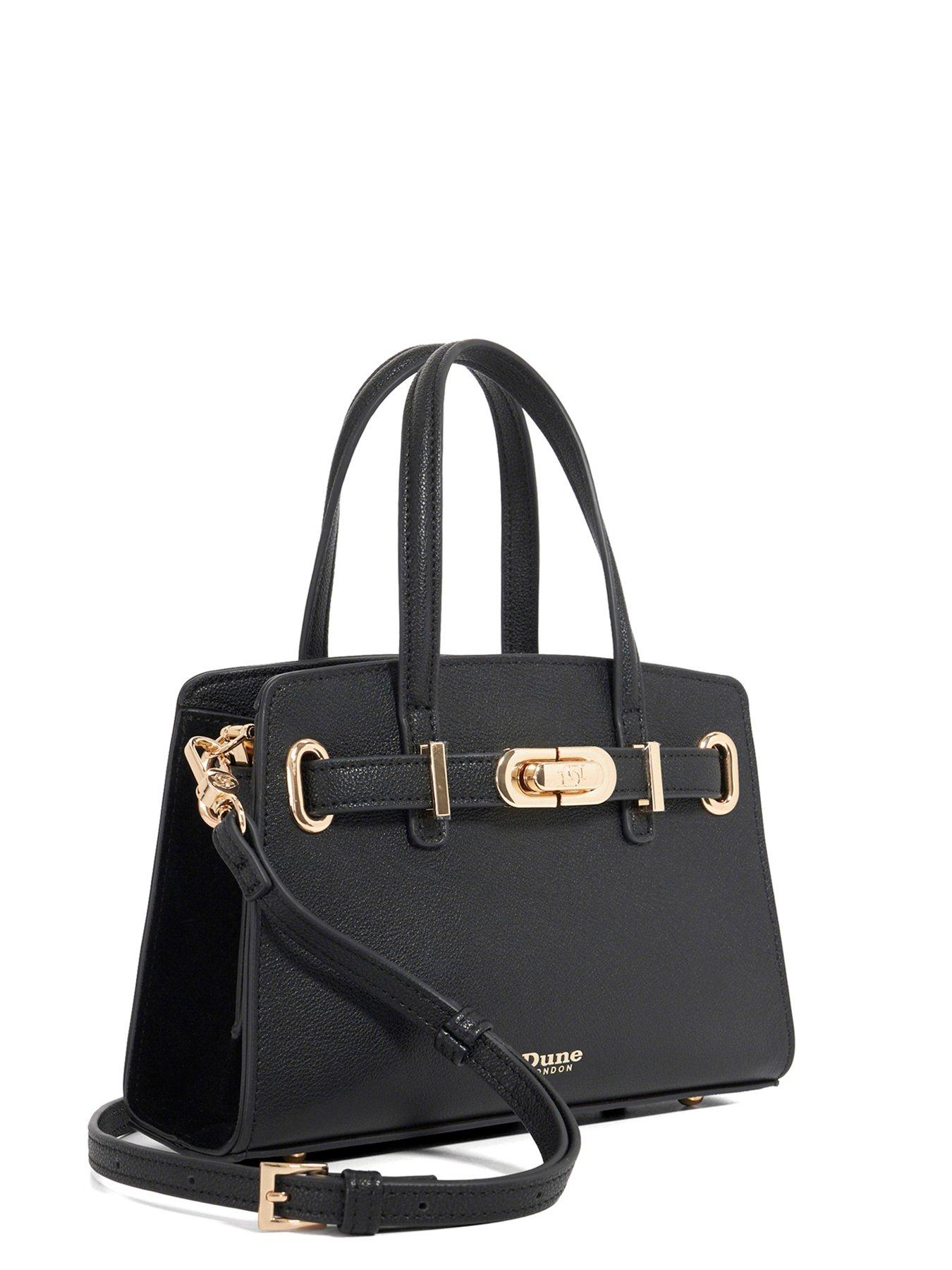  image of dune-london-dinkydefine-belted-grab-bag-black