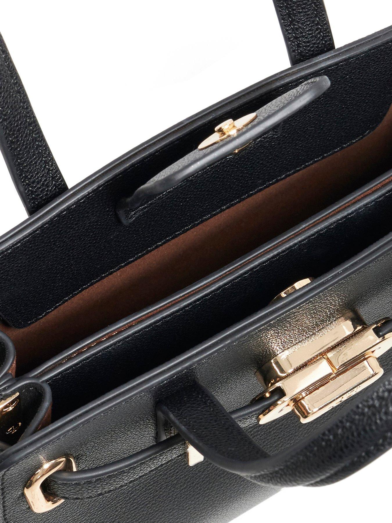  image of dune-london-dinkydefine-belted-grab-bag-black