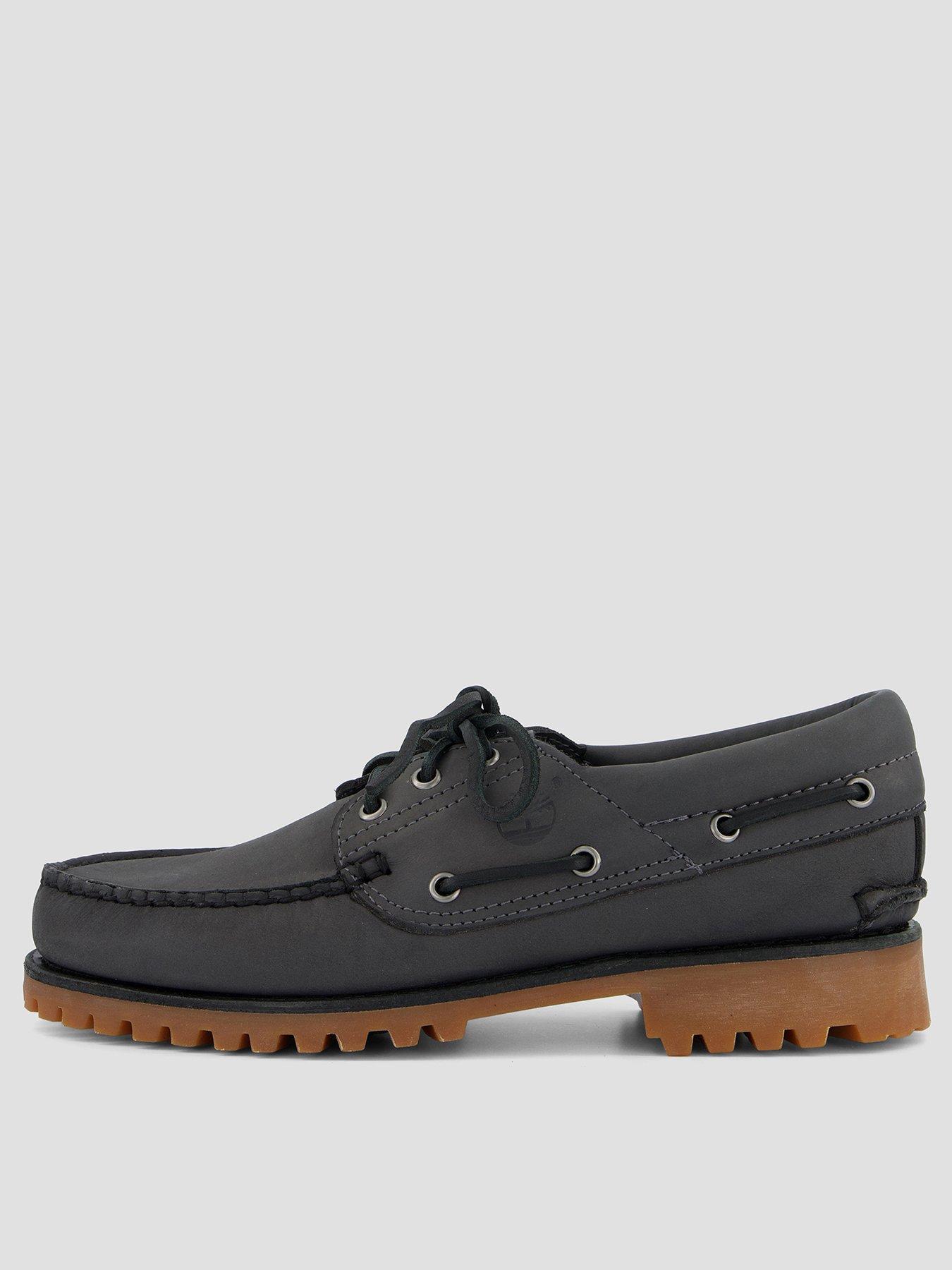 Timberland Authentic Boat Shoe - Dark Grey