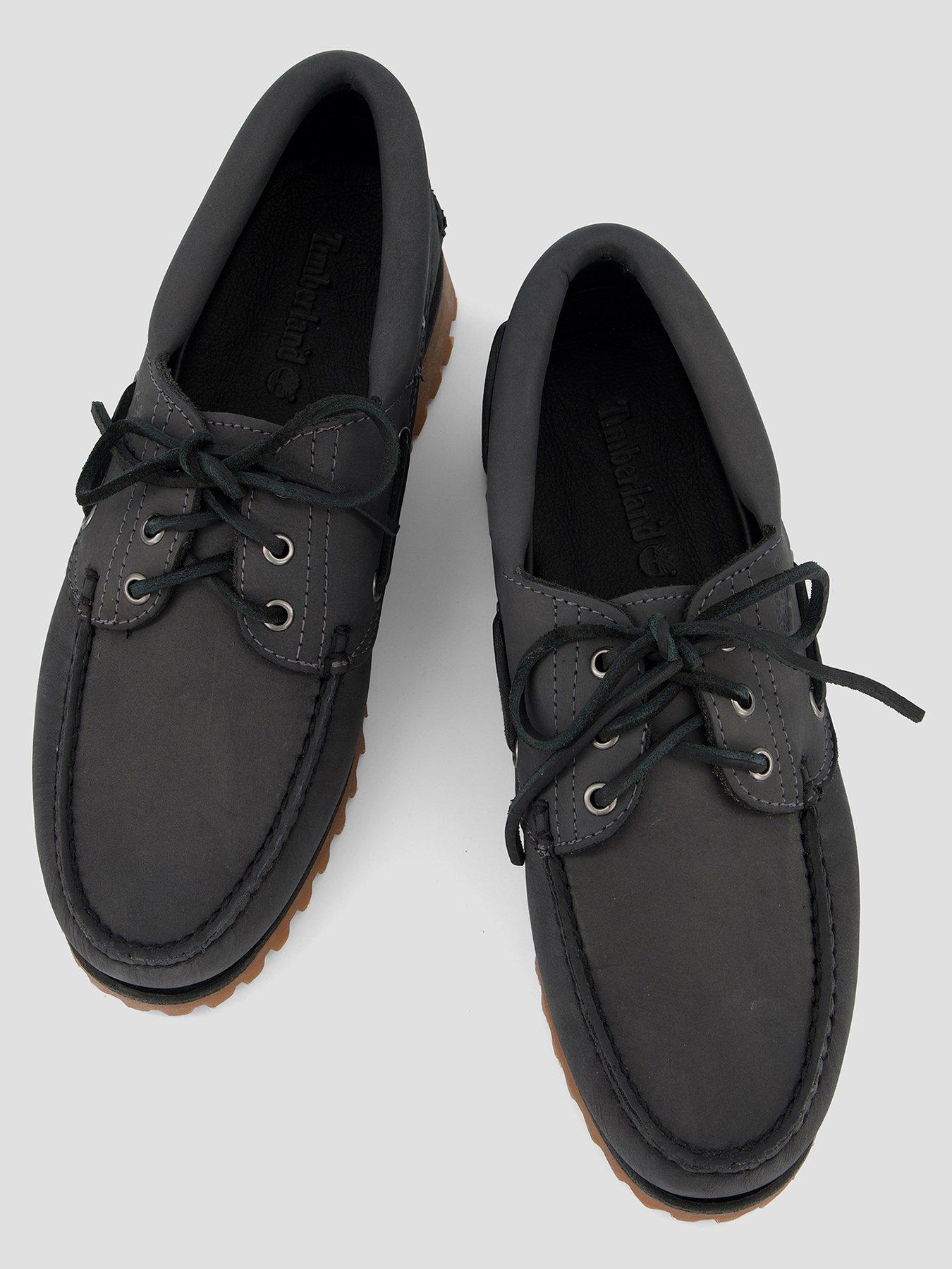 Image 3 of 4 of Timberland Authentic Boat Shoe - Dark Grey