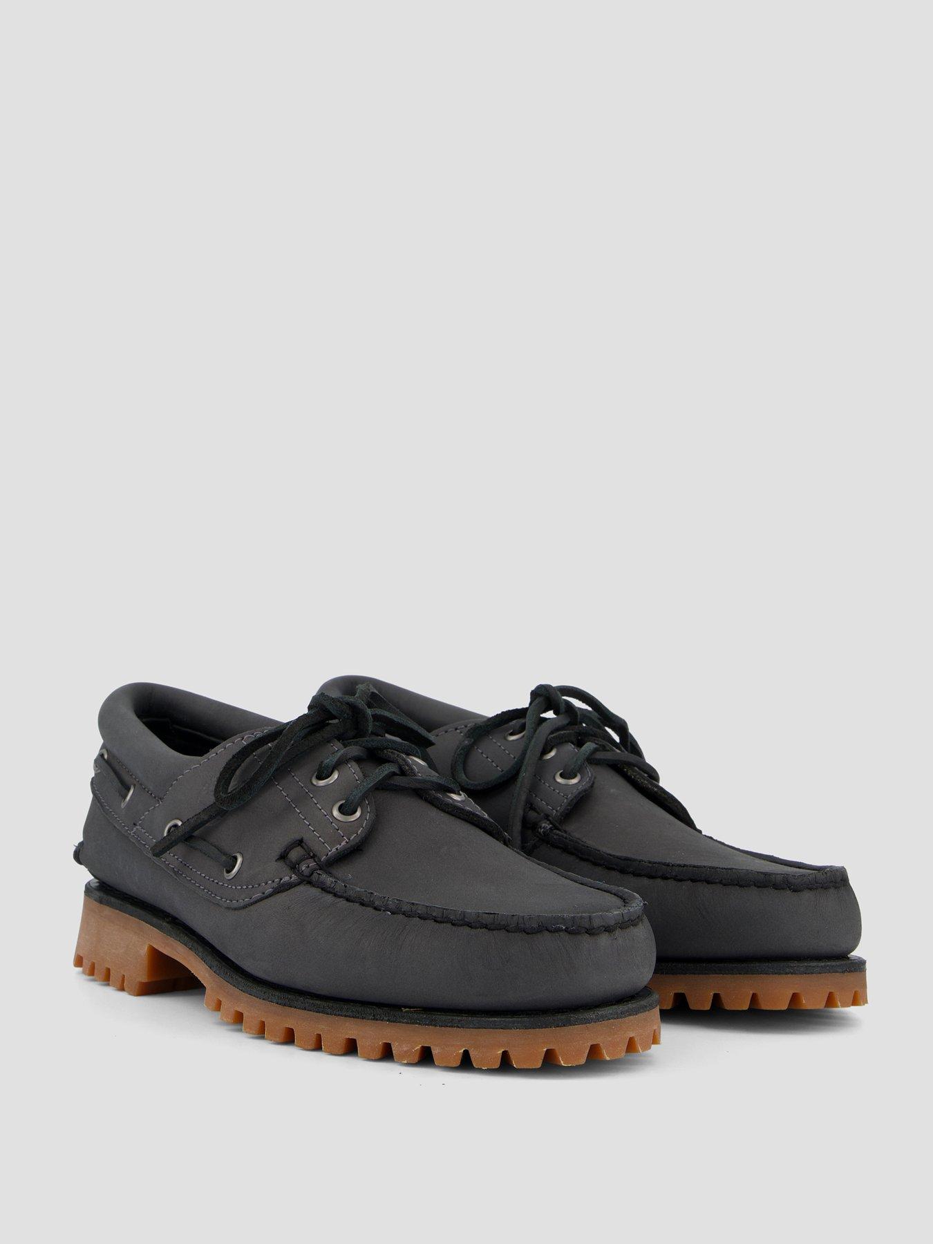 Image 4 of 4 of Timberland Authentic Boat Shoe - Dark Grey
