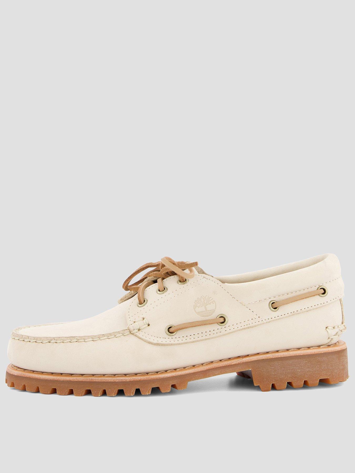 Timberland Authentic Boat Shoe - Light Beige