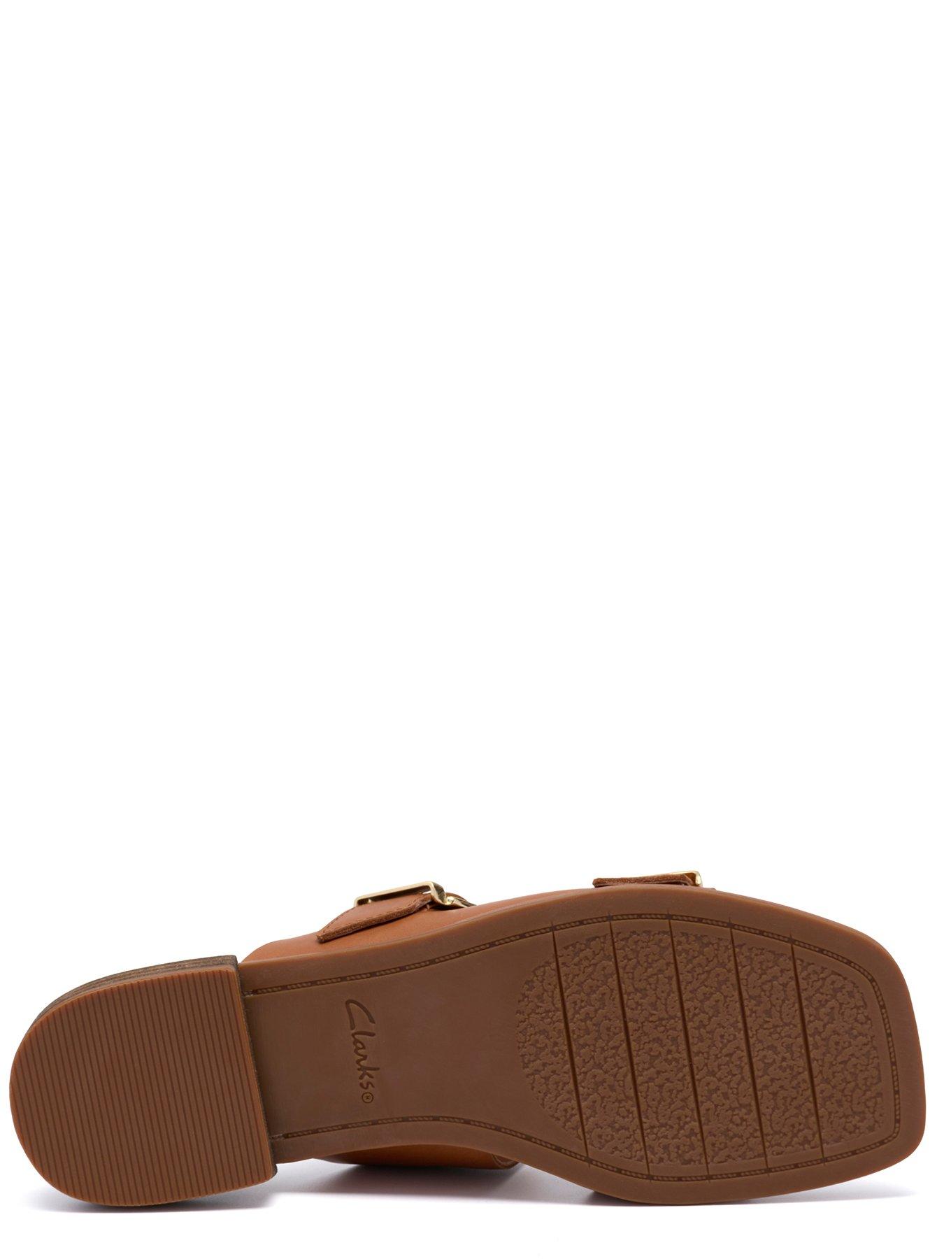  image of clarks-ariany-bay-sandals-tan-leather