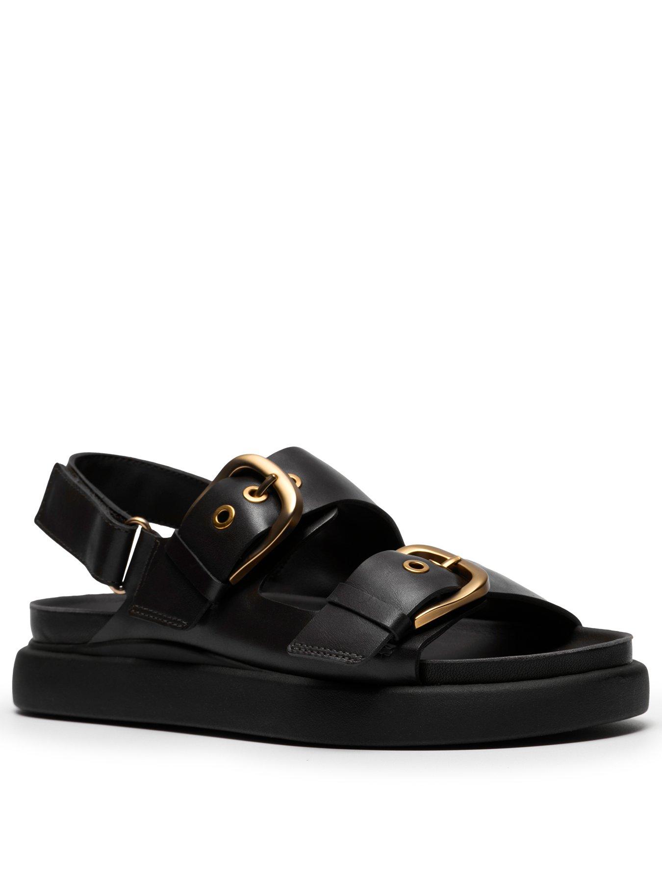  image of clarks-aristella-bay-sandals-black-leather
