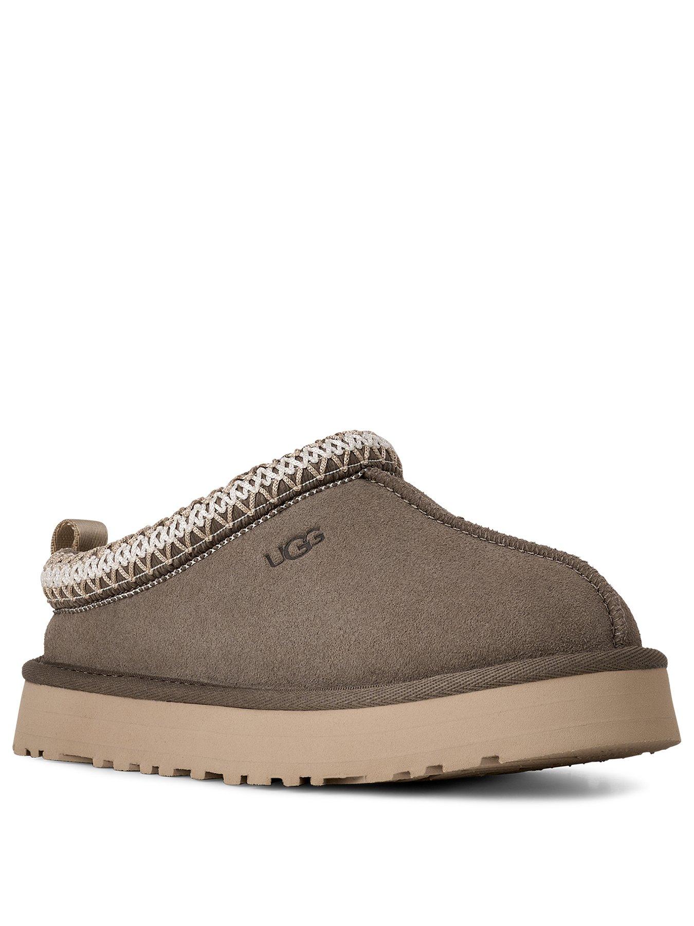 stillFront image of ugg-kids-tazz-slipper-dried-oregano
