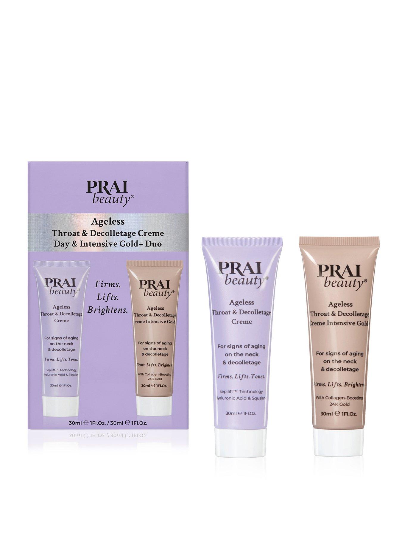 Prai Ageless Golden Glow Neck Duo (30ml Day & 30ml Gold)