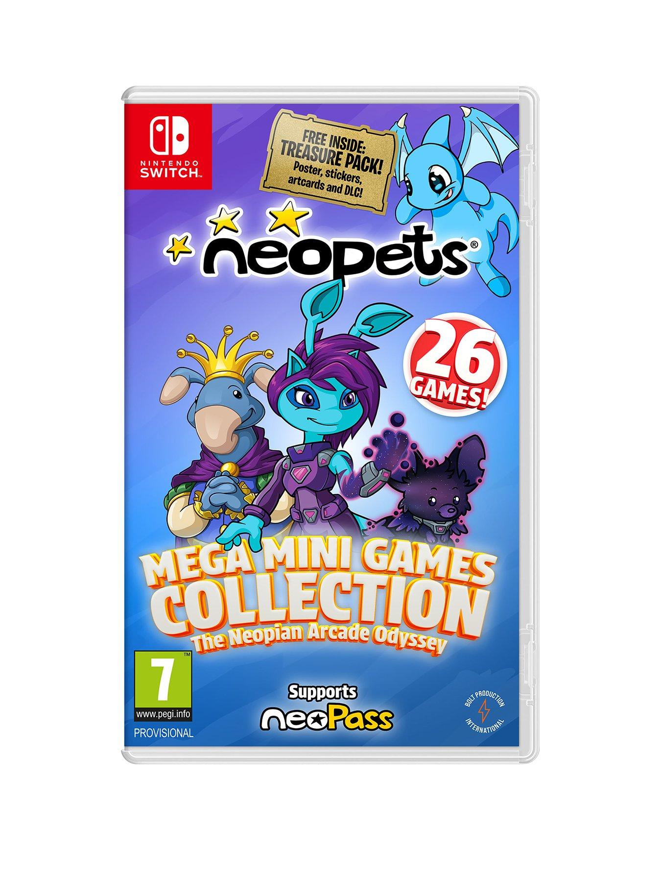 Image 1 of 7 of Nintendo Switch Neopets: Mega Mini Games Collection - Day 1 Edition