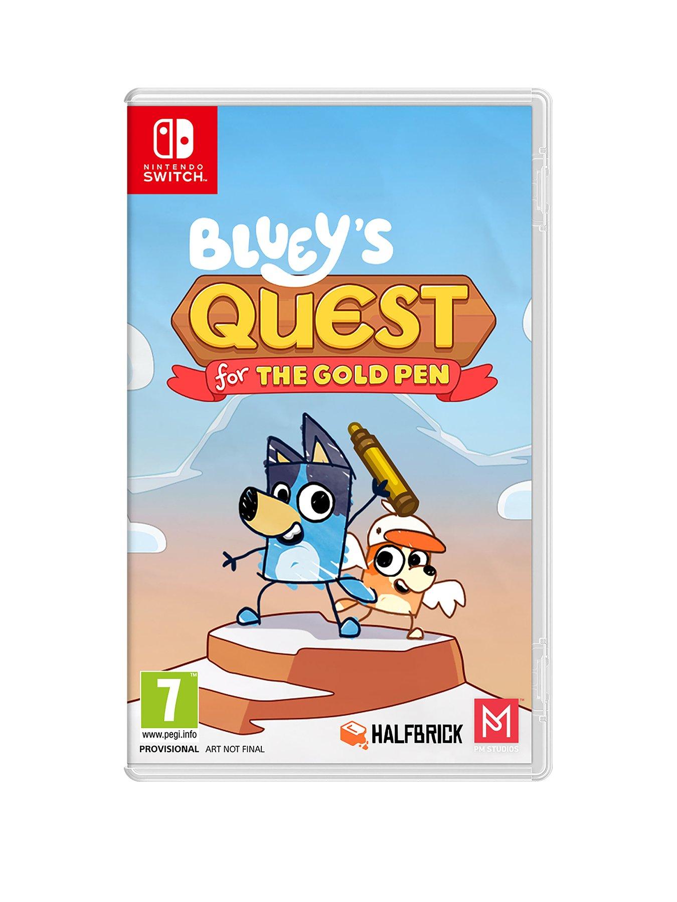 Nintendo Switch Bluey's Quest for the Gold Pen