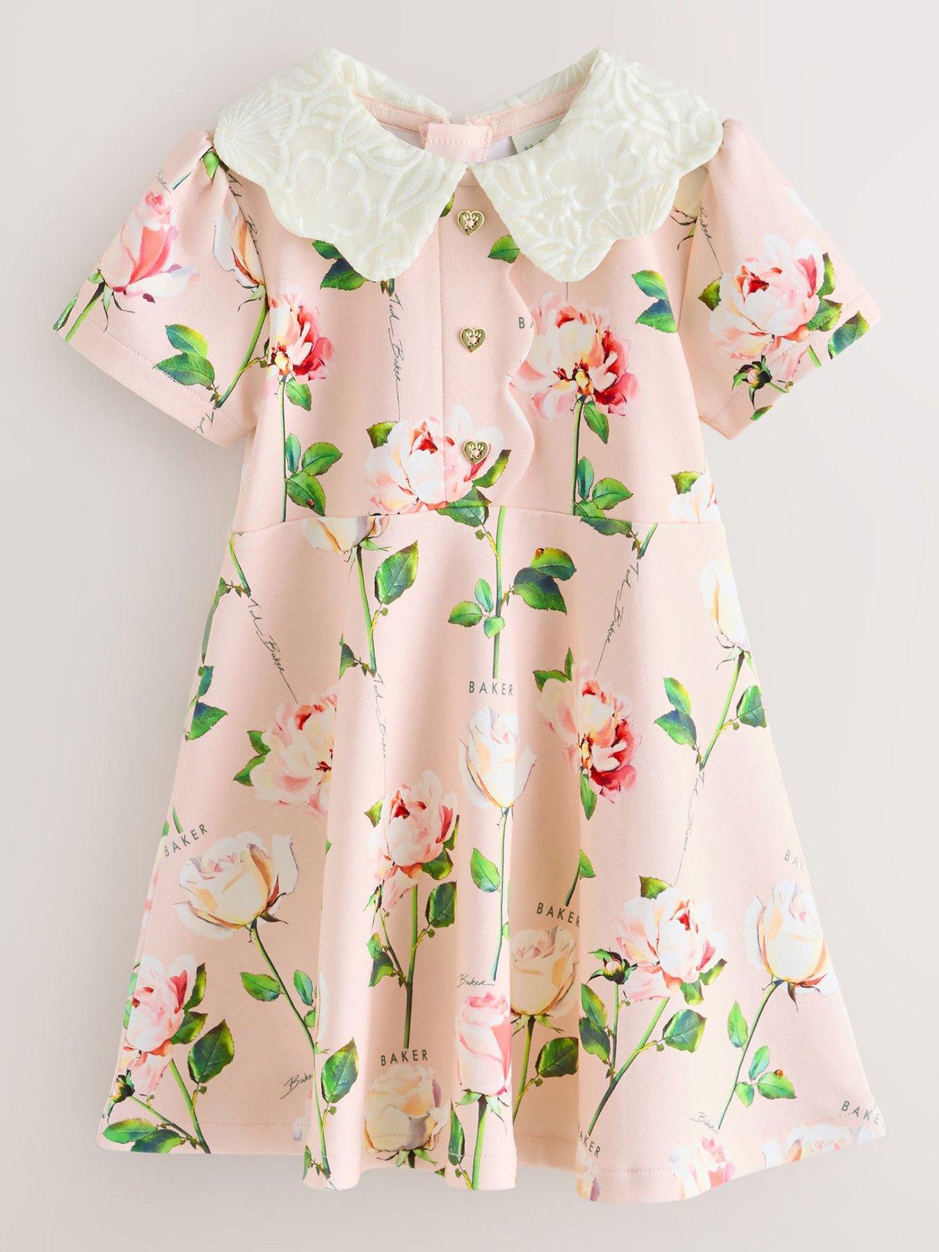 ted-baker-younger-girls-floral-print-dress-pink