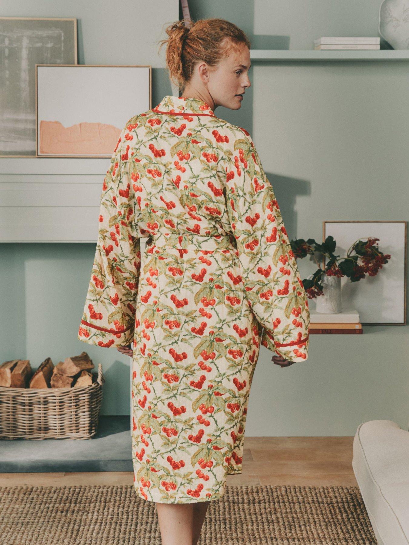  image of laura-ashley-apple-robe-green