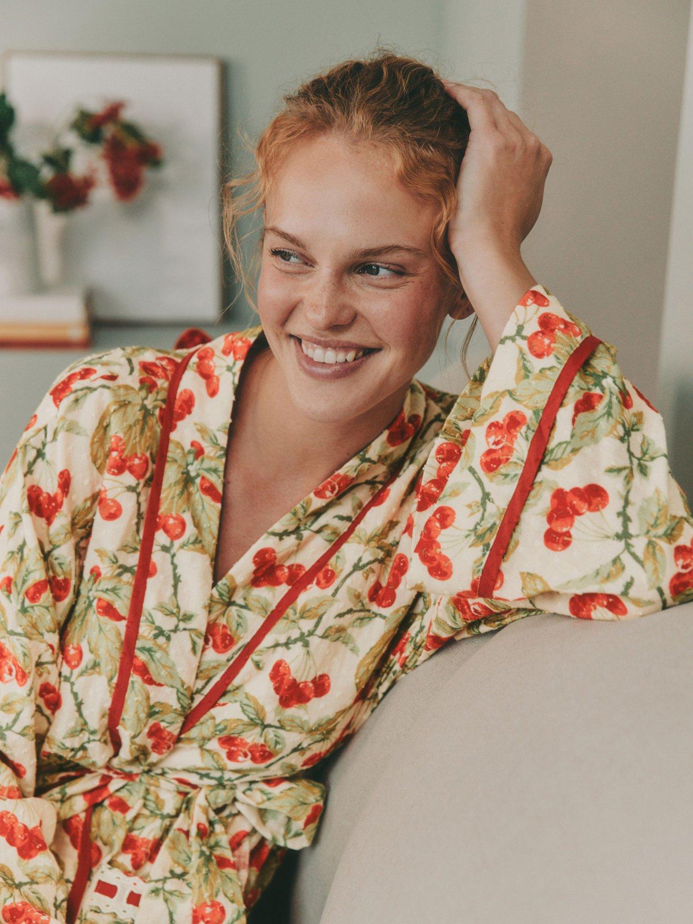  image of laura-ashley-apple-robe-green