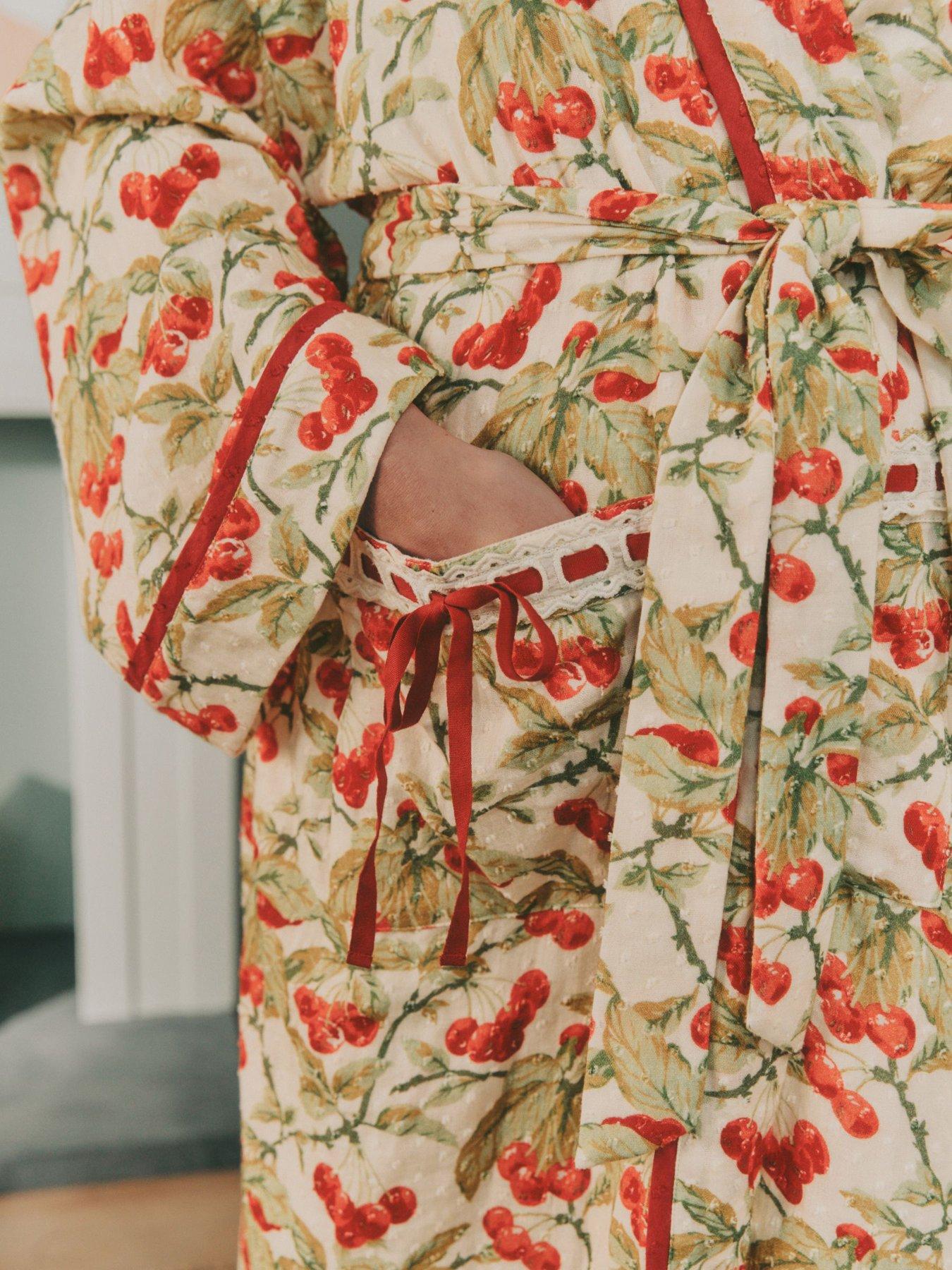  image of laura-ashley-apple-robe-green