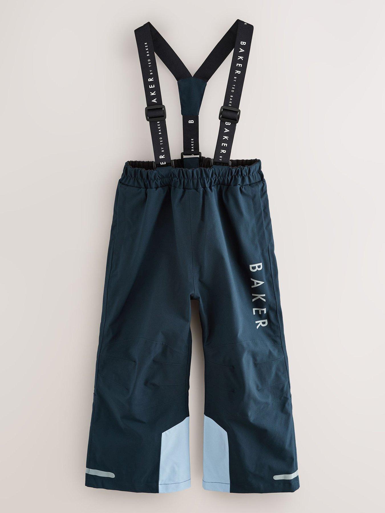  image of ted-baker-boys-ski-salopettes-blue