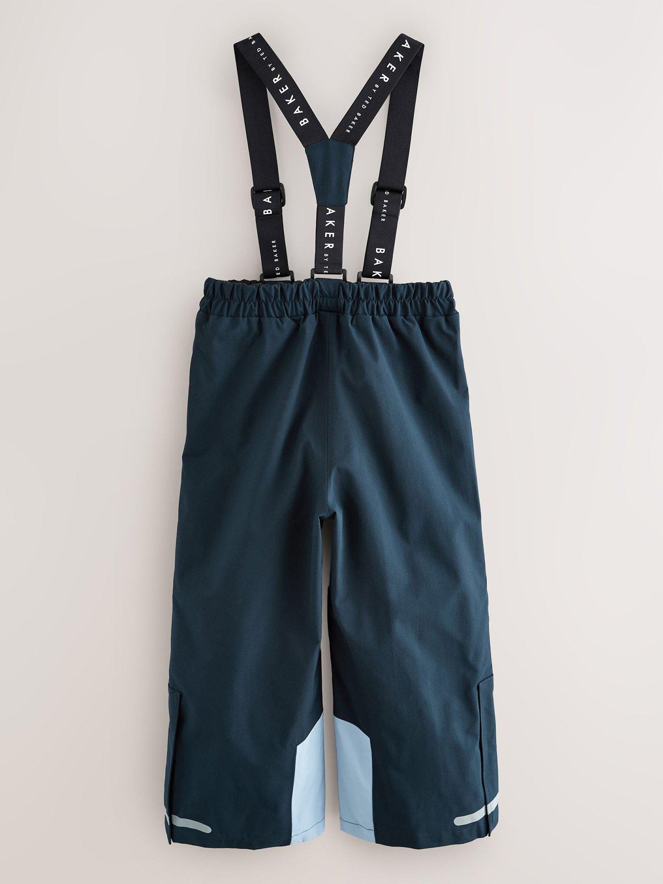  image of ted-baker-boys-ski-salopettes-blue