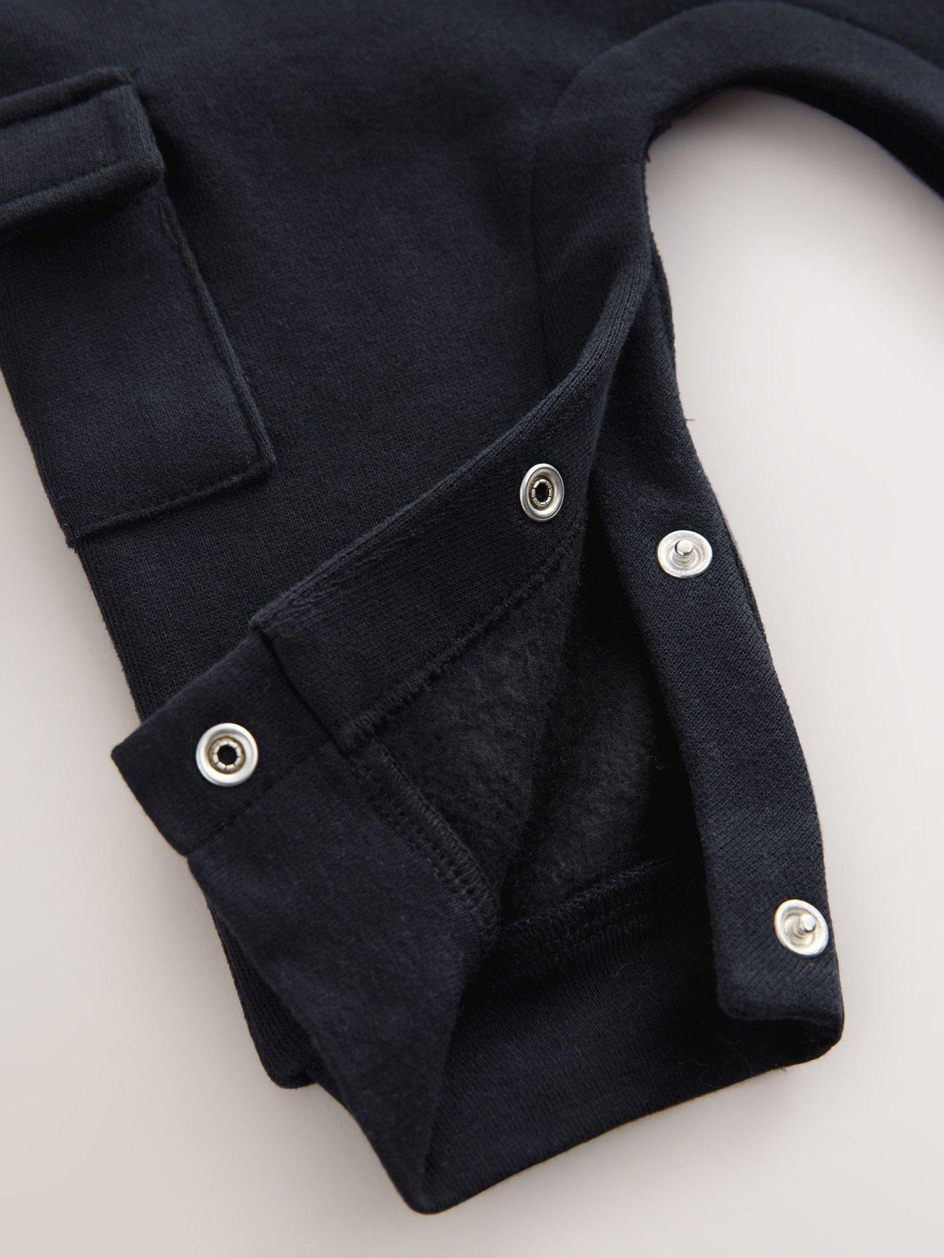 Image 6 of 6 of Ted Baker Baby Boys Graphic Mocksuit - Stone