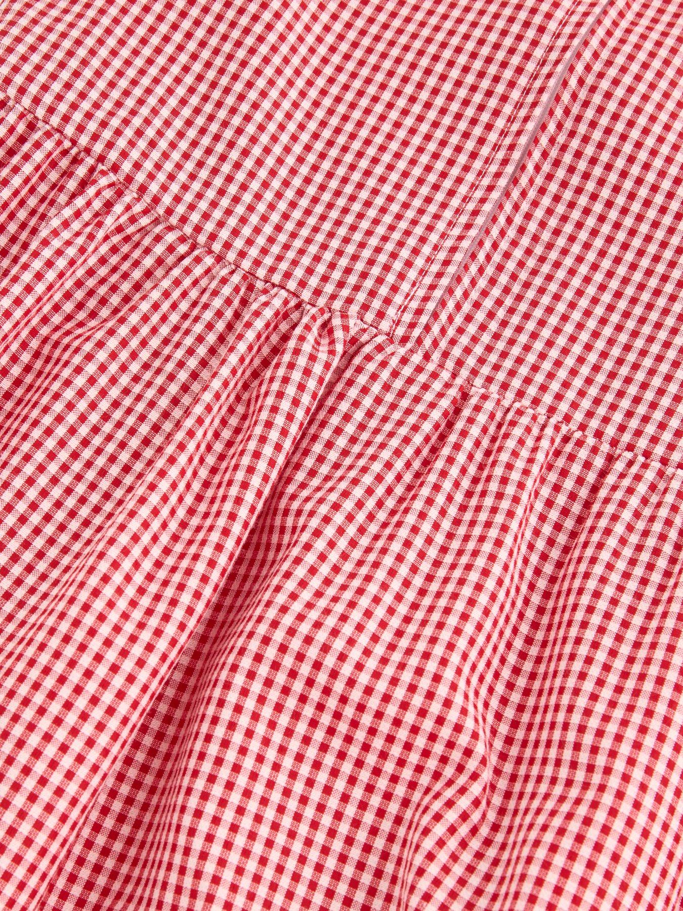  image of the-very-collection-gingham-school-dress-red