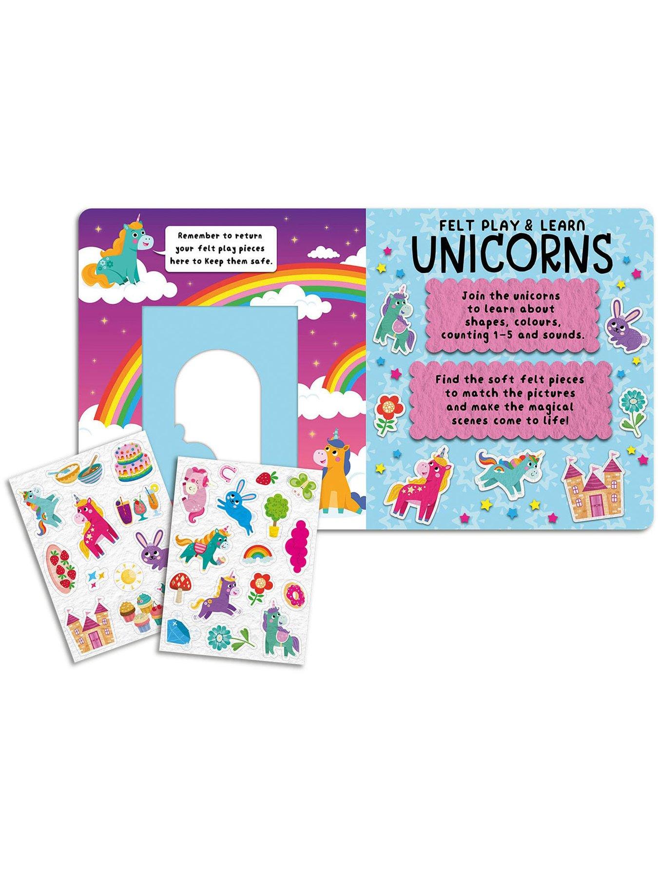  image of play-felt-learn-farm-amp-unicorns-2-book-set