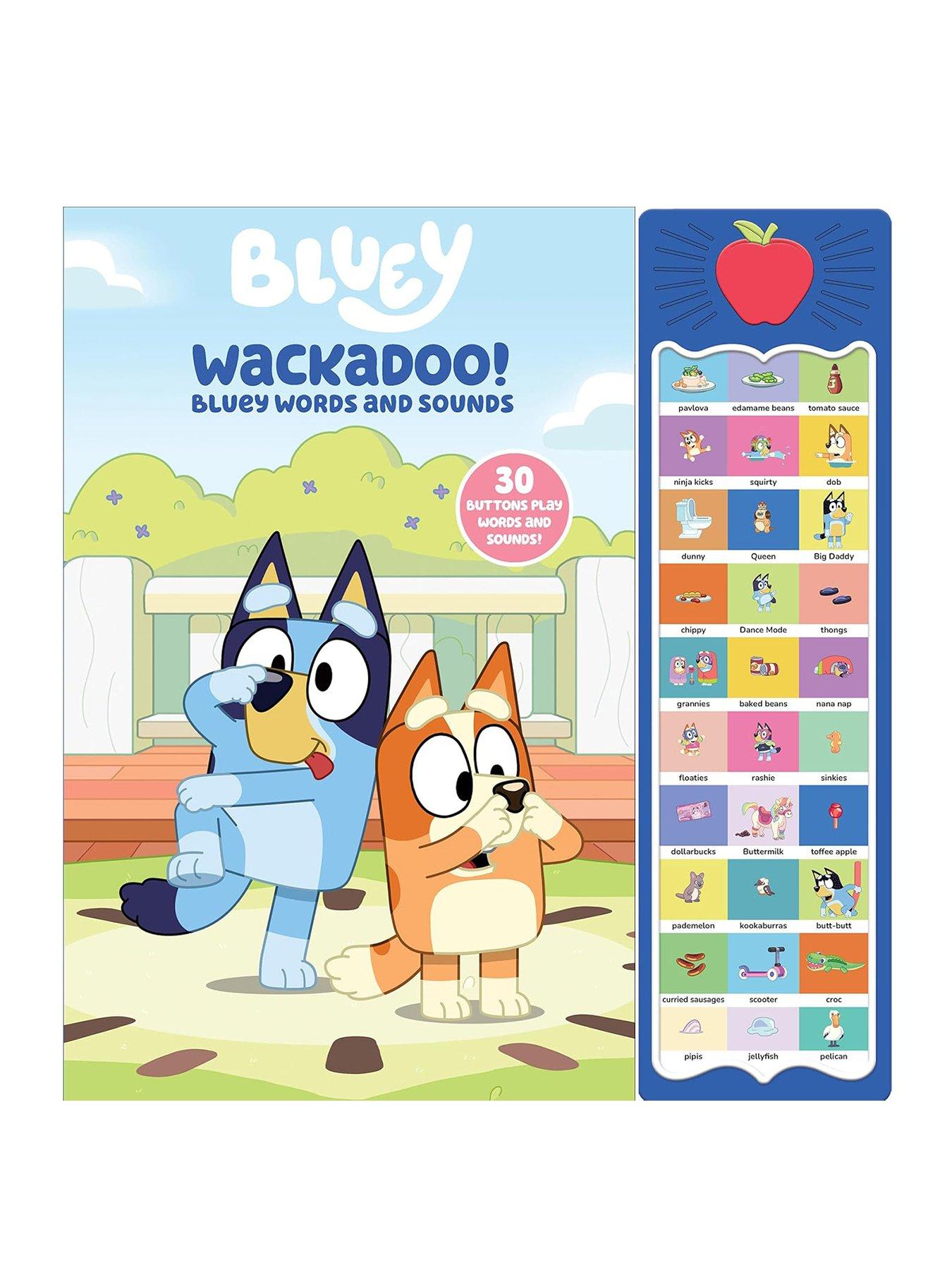 Image 1 of 5 of Bluey Wackadoo - Words and Sounds Sound Book