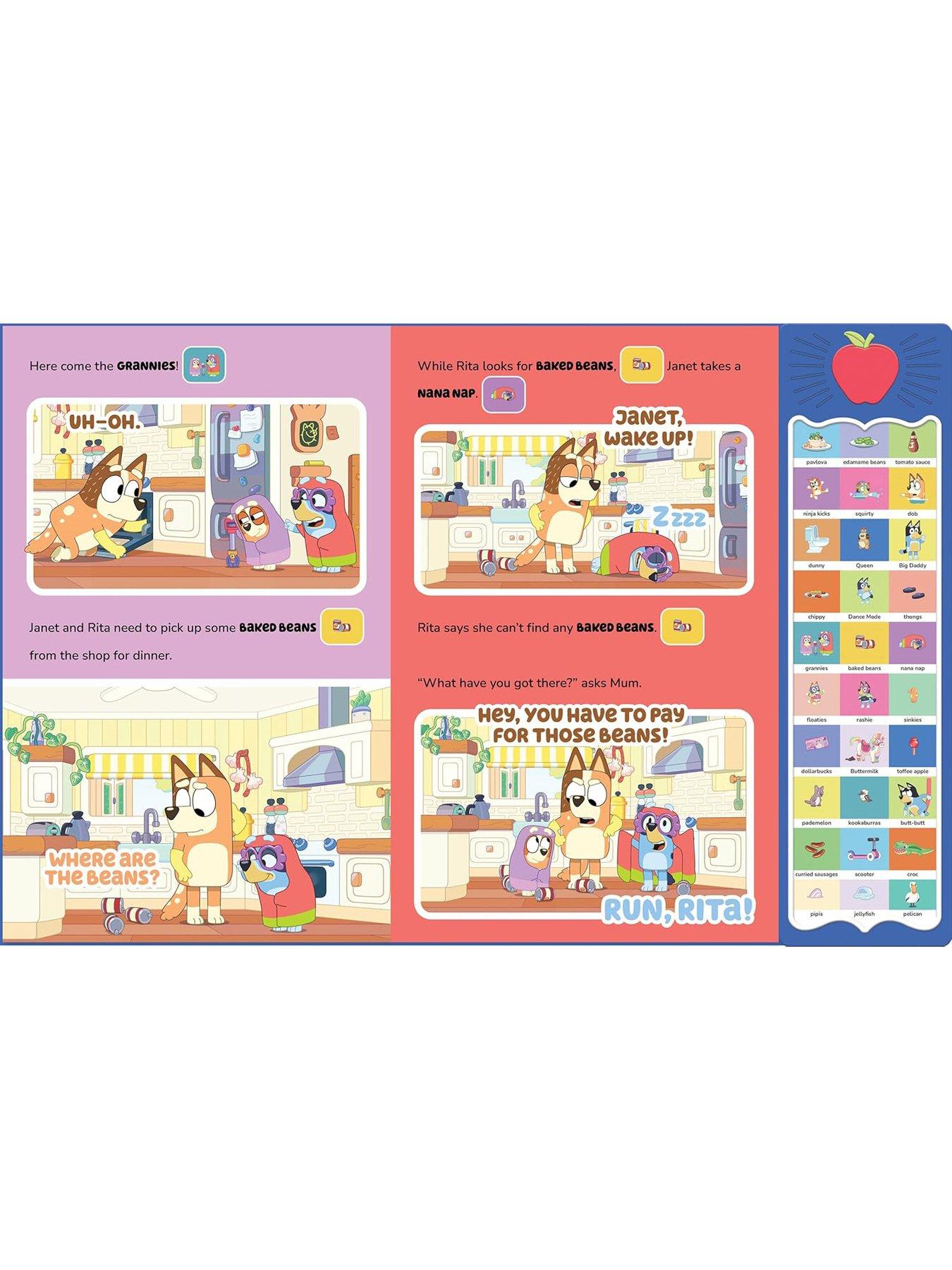 Image 4 of 5 of Bluey Wackadoo - Words and Sounds Sound Book