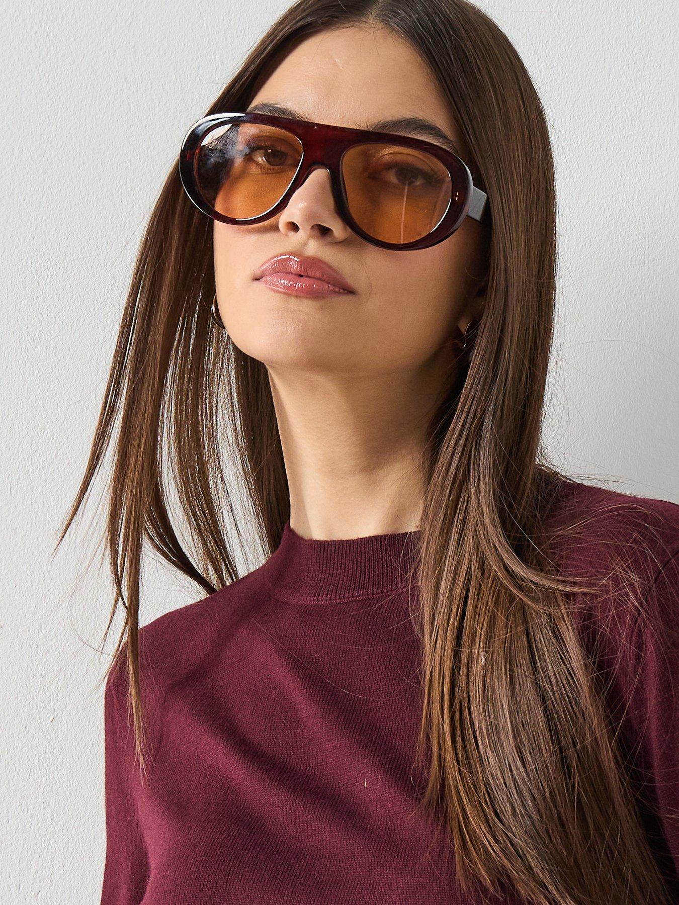  image of mango-round-neck-knitted-sweater-red