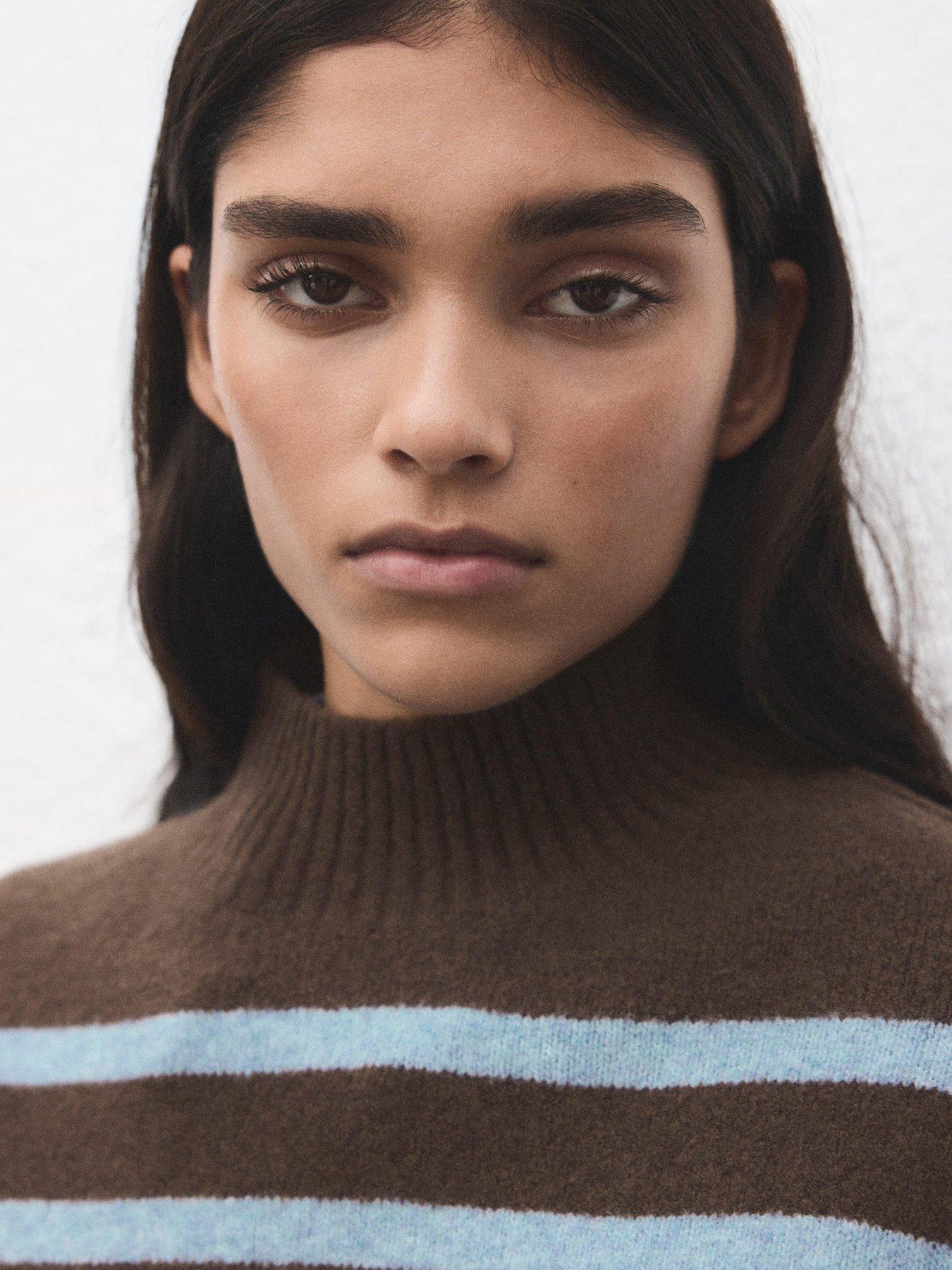 Image 5 of 6 of Mango Sweater Minerva - Brown