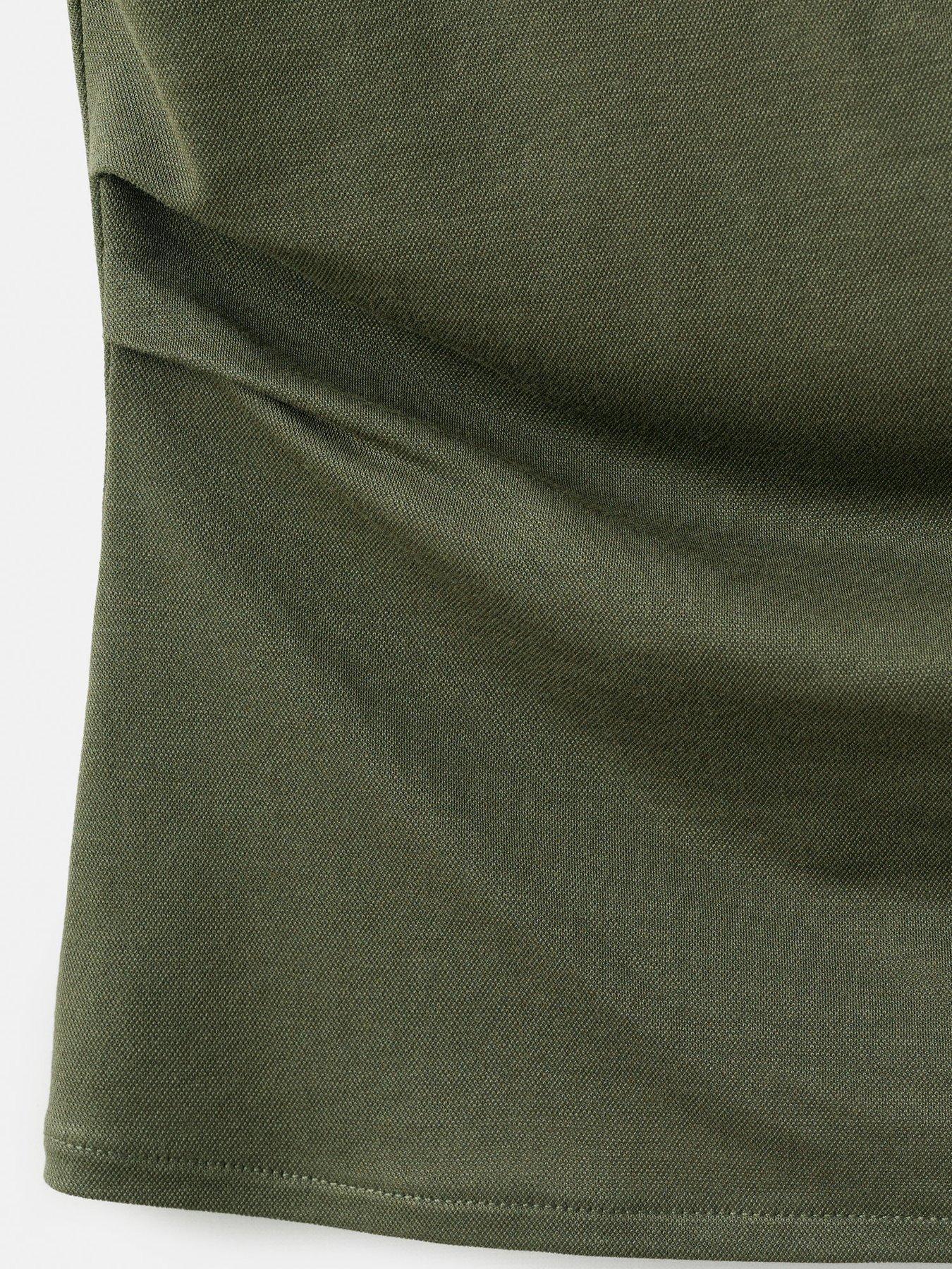  image of mango-sleeveless-canela-top-khaki