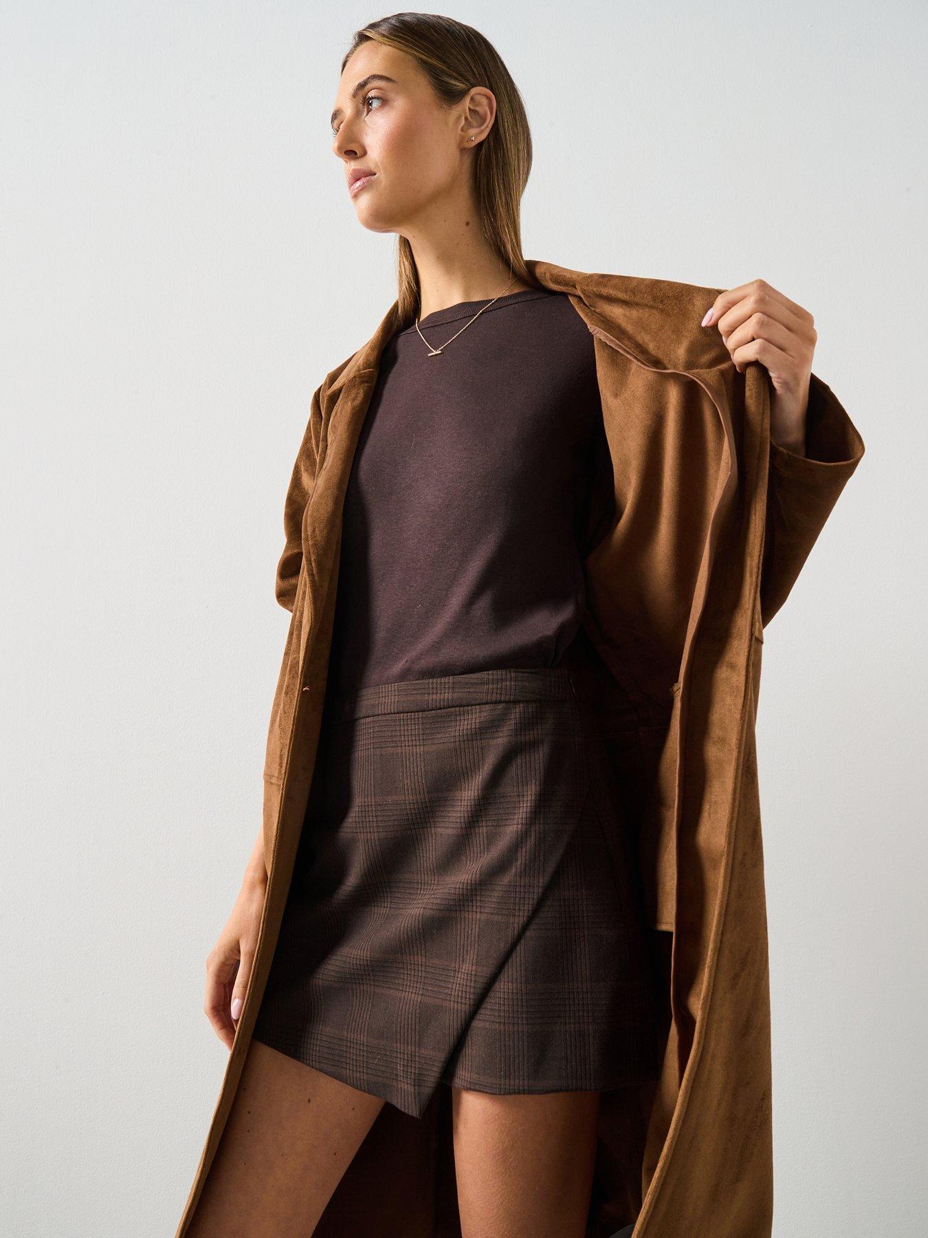 Image 4 of 6 of Mango Skirt Klimt - Brown