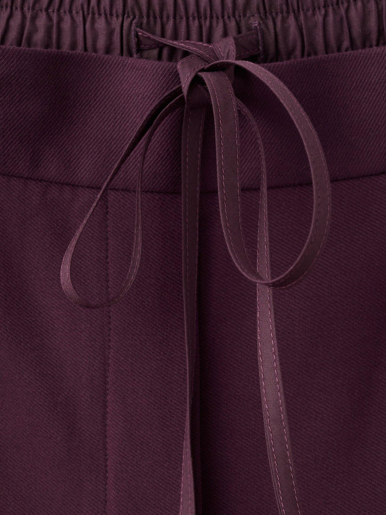 Image 4 of 5 of Mango Trousers Salitre - Red