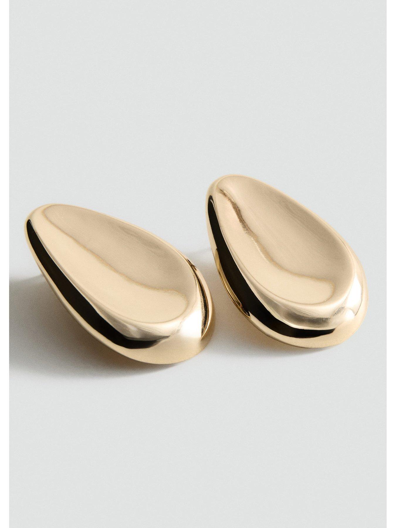  image of mango-drop-earrings-gold