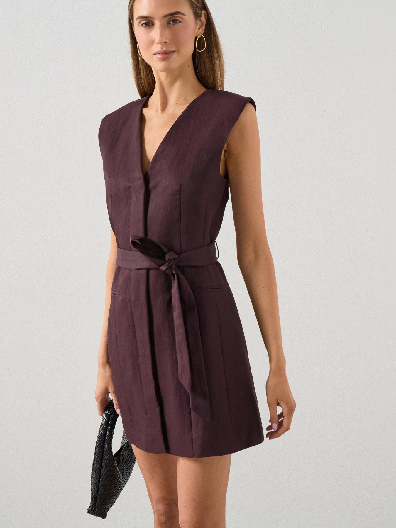 Mango Dress - Cherry Red