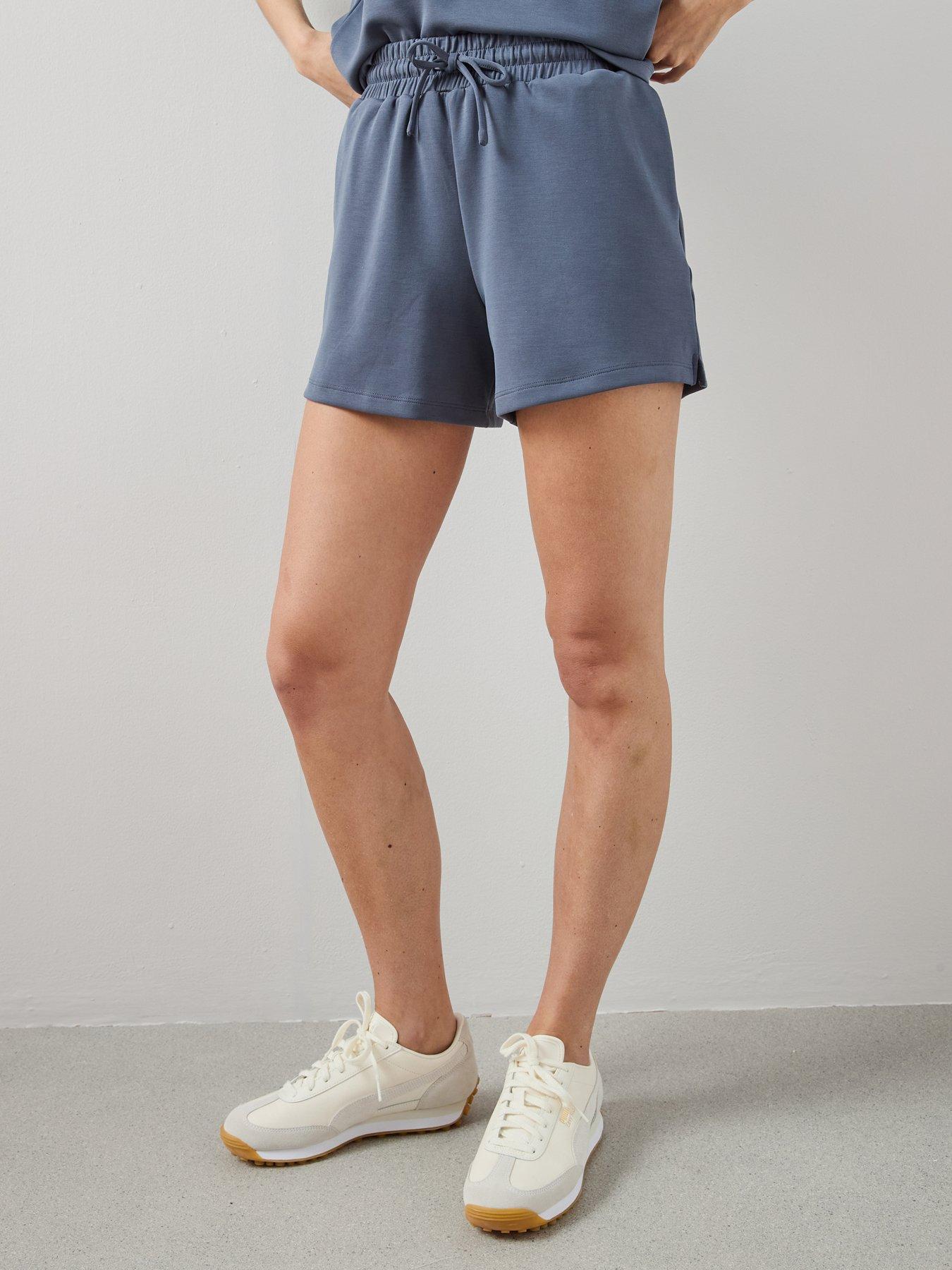 Image 4 of 5 of The Very Collection Short Modal Co-Ord - Blue
