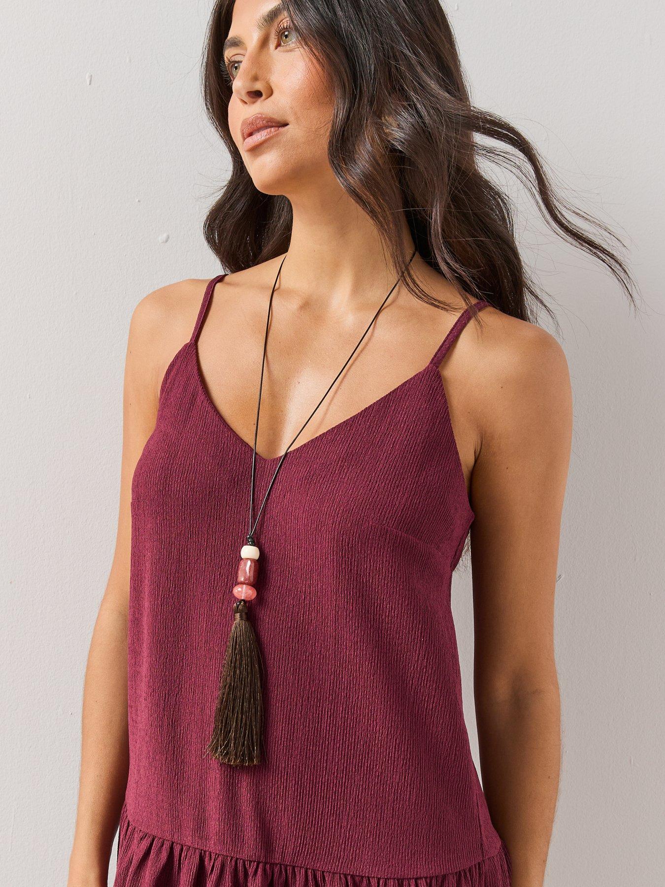 Image 4 of 6 of The Very Collection Textured Stretch Cami Mini Dress