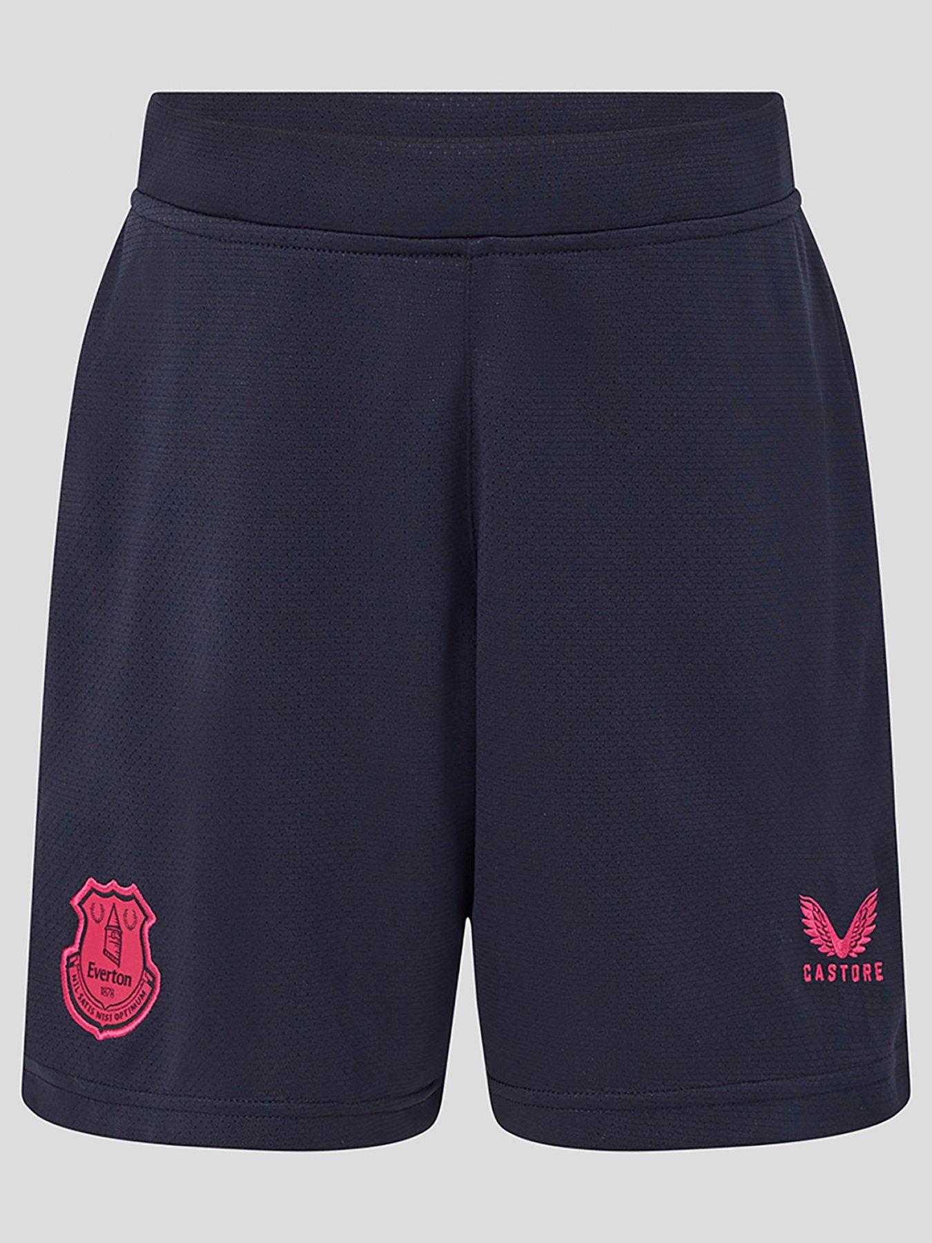Castore Junior Everton Hype 25/26 Replica Football Shorts - Navy