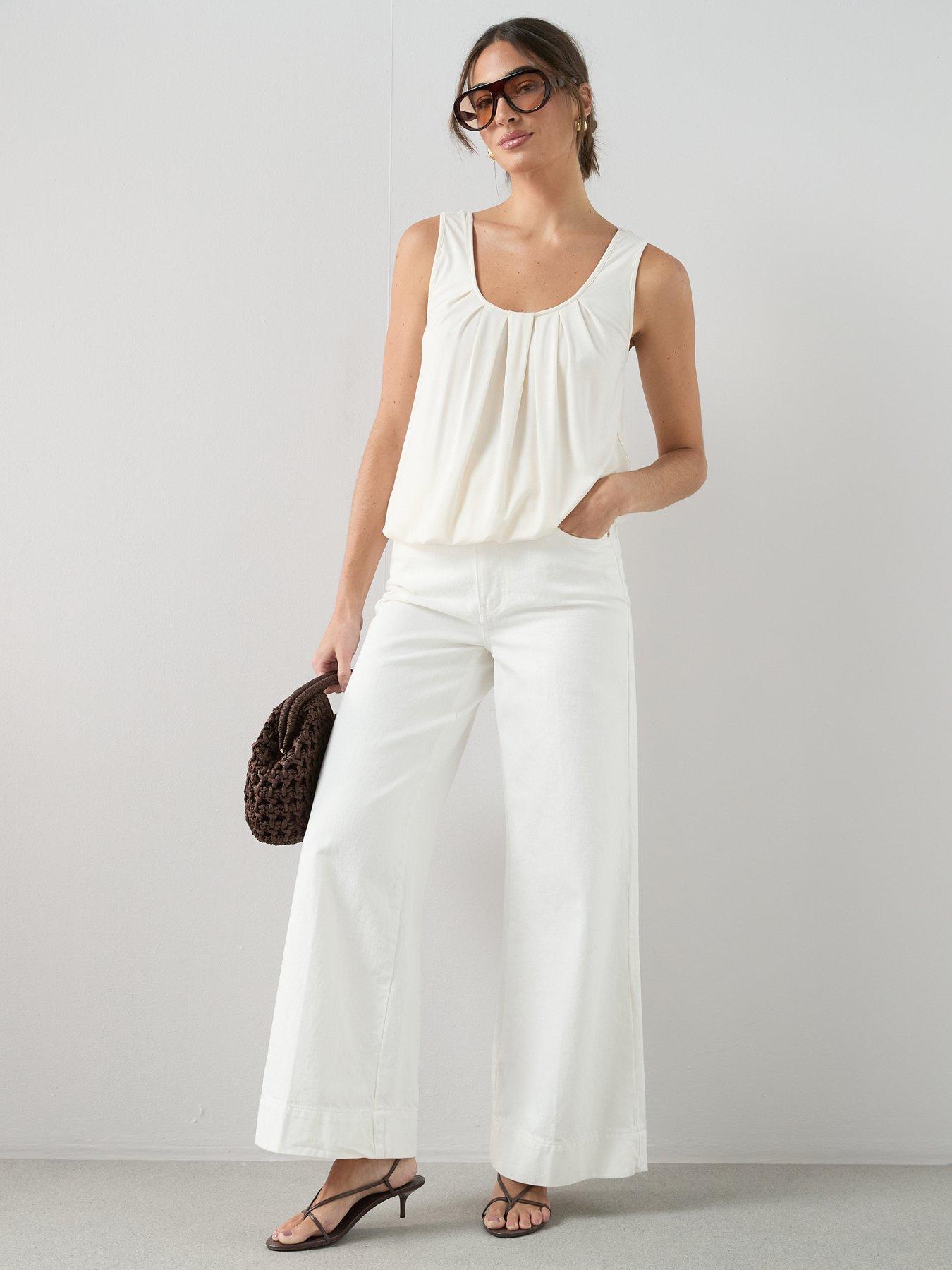 Image 5 of 6 of The Very Collection Stretch Bubble Hem Vest