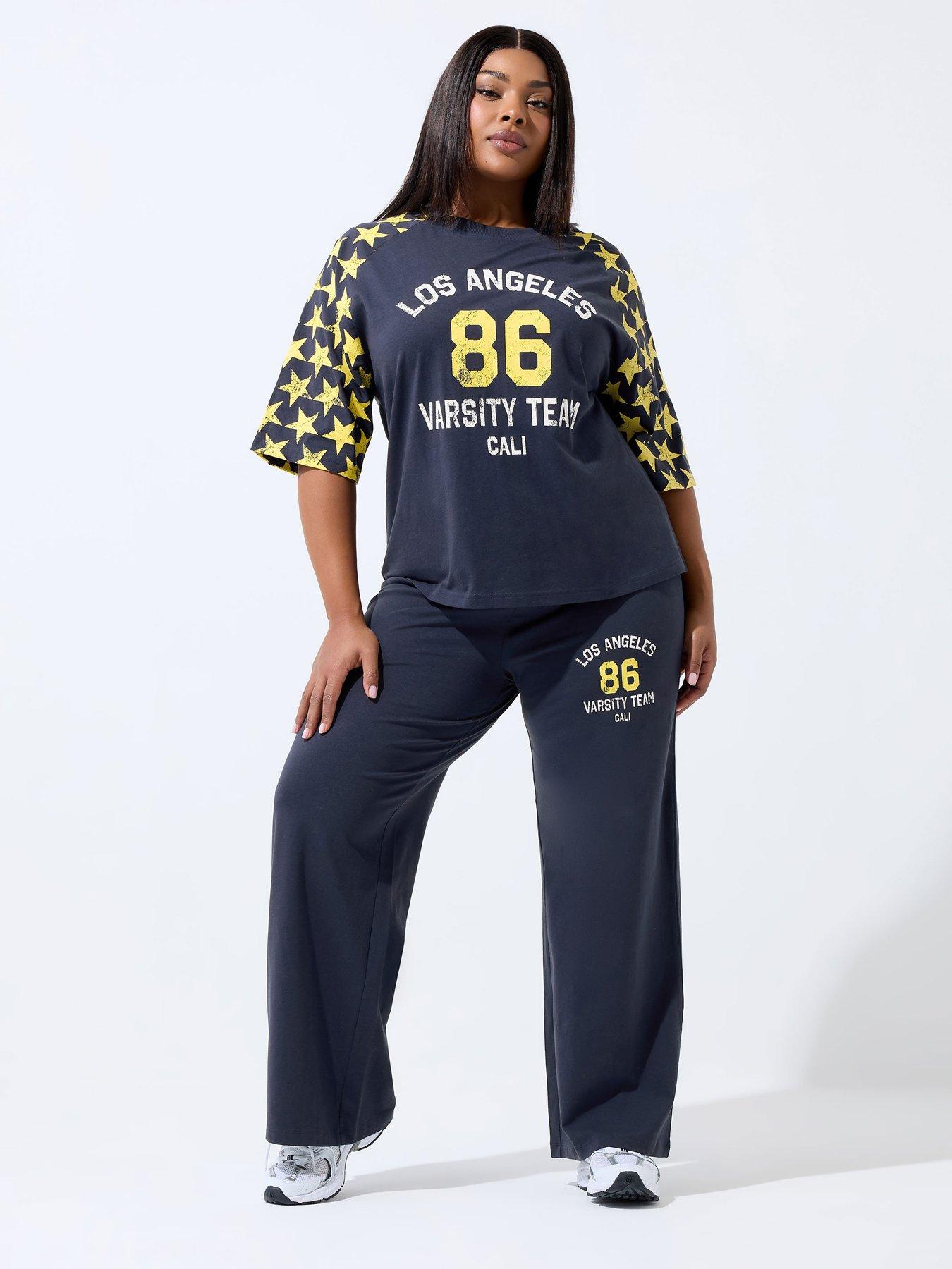 Image 3 of 5 of Yours Curve '86 Sport Star Raglan Top