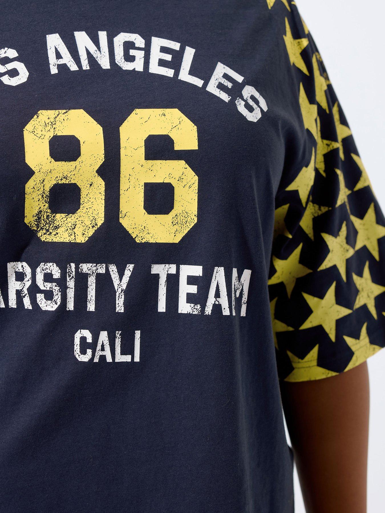 Image 4 of 5 of Yours Curve '86 Sport Star Raglan Top
