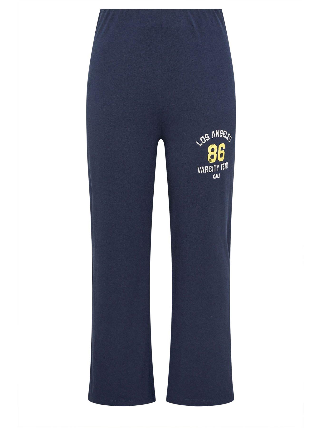  image of yours-curve-86-print-straight-leg-legging