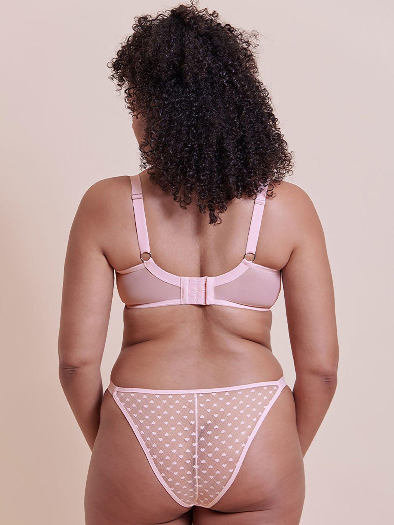 Image 4 of 6 of Curvy Kate Boost Heartbreaker Padded Balcony Bra - Pale Pink