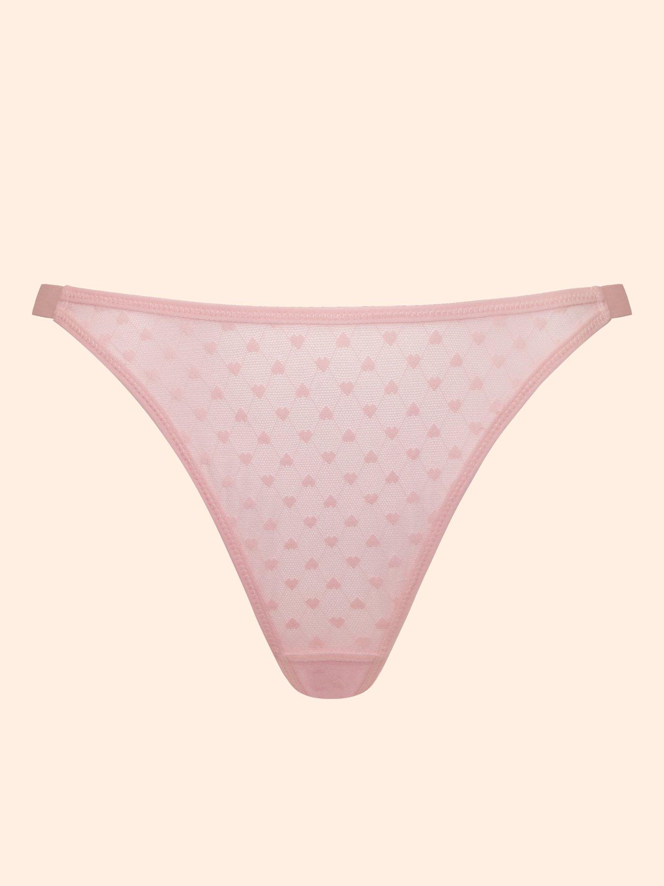 Image 5 of 5 of Curvy Kate Boost Heartbreaker Tanga - Pale Pink