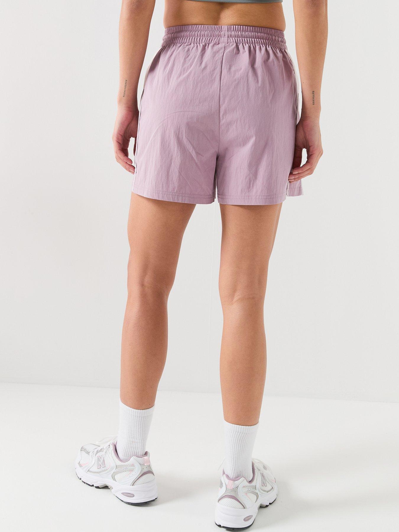 Image 2 of 6 of Peach Fit Womens Poly Nylon Shorts - Pink