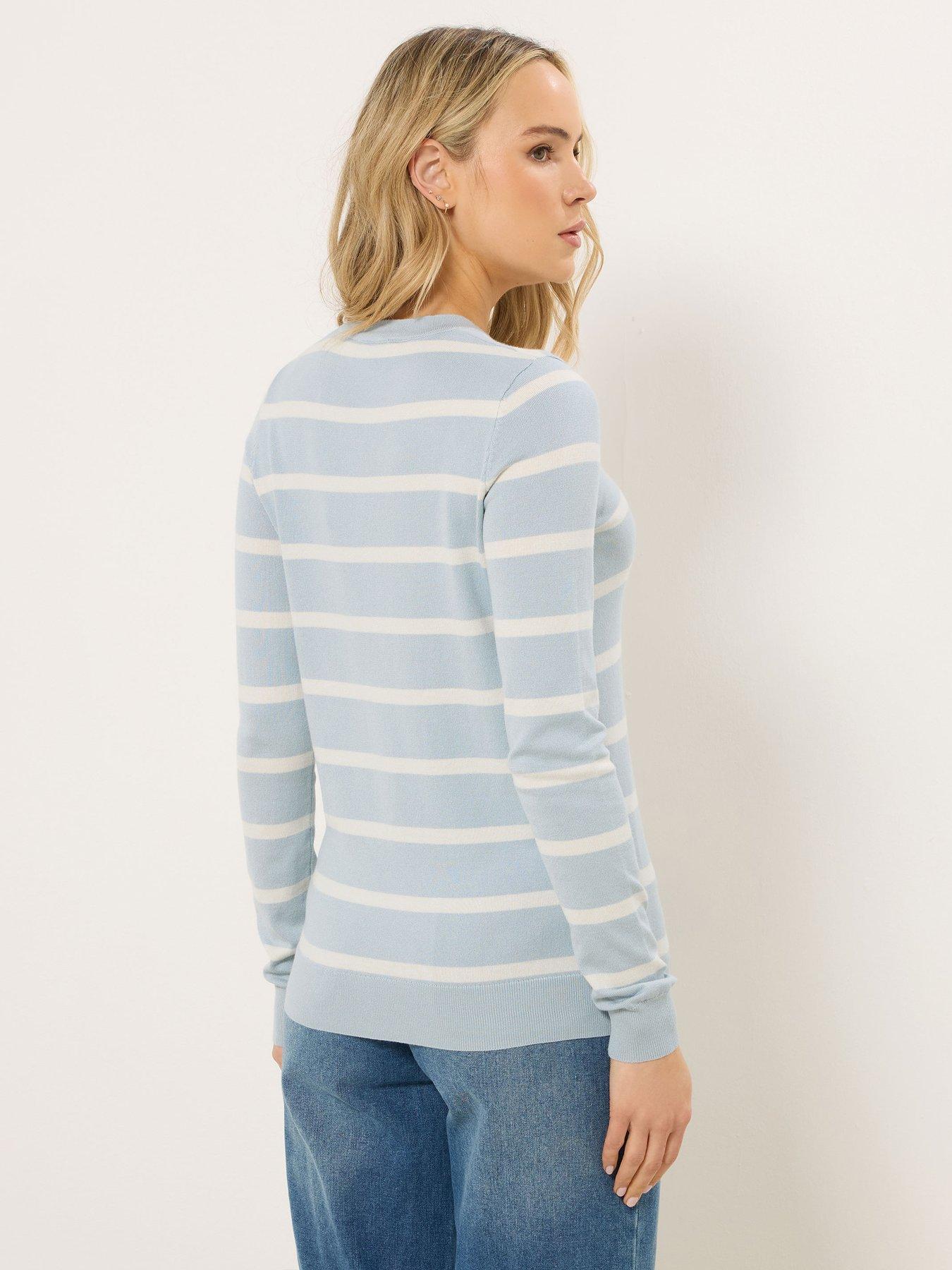 Image 2 of 5 of Long Tall Sally Stripe Jumper - Blue