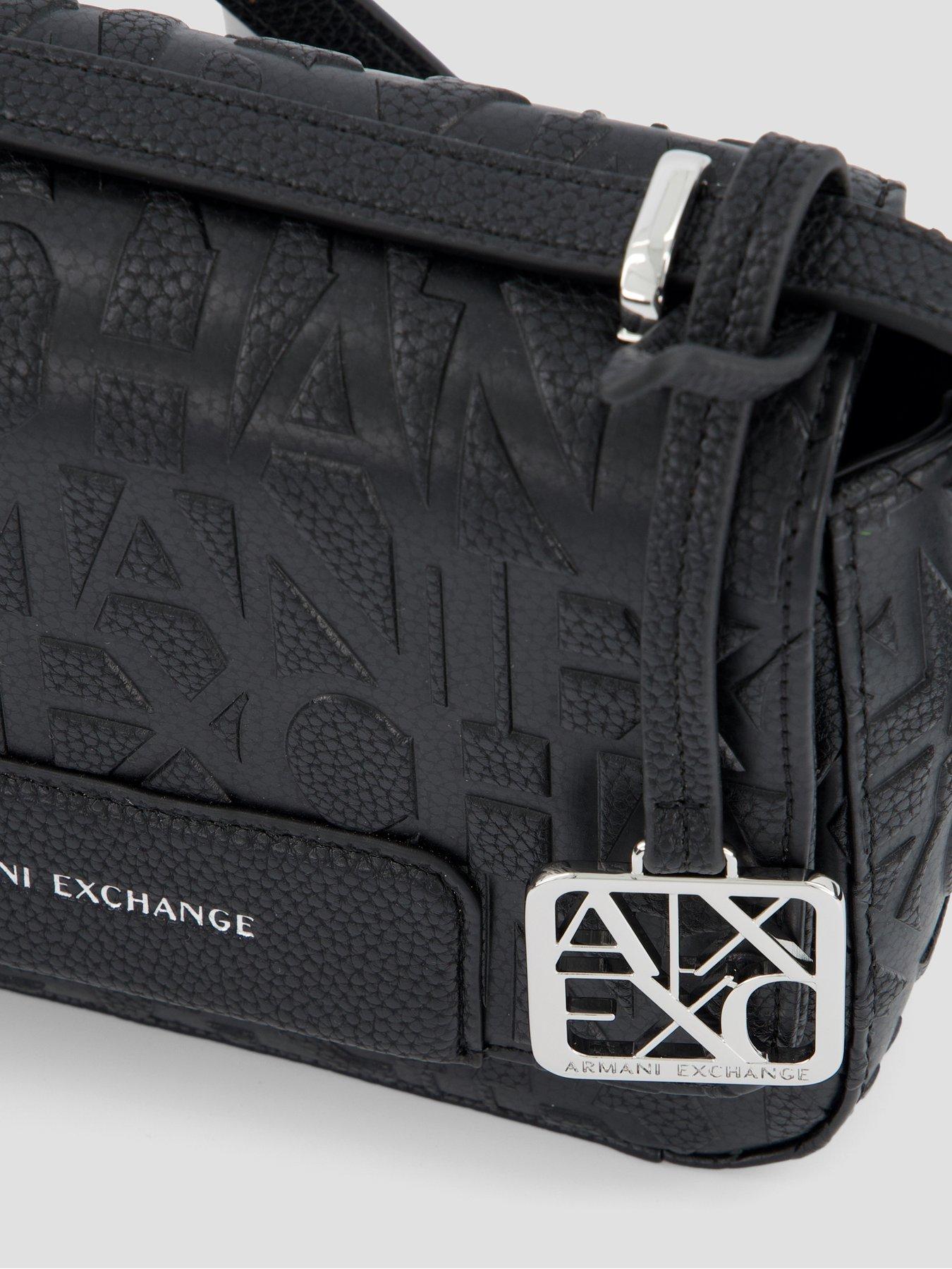  image of armani-exchange-liz-pebble-crossbody-bag-black