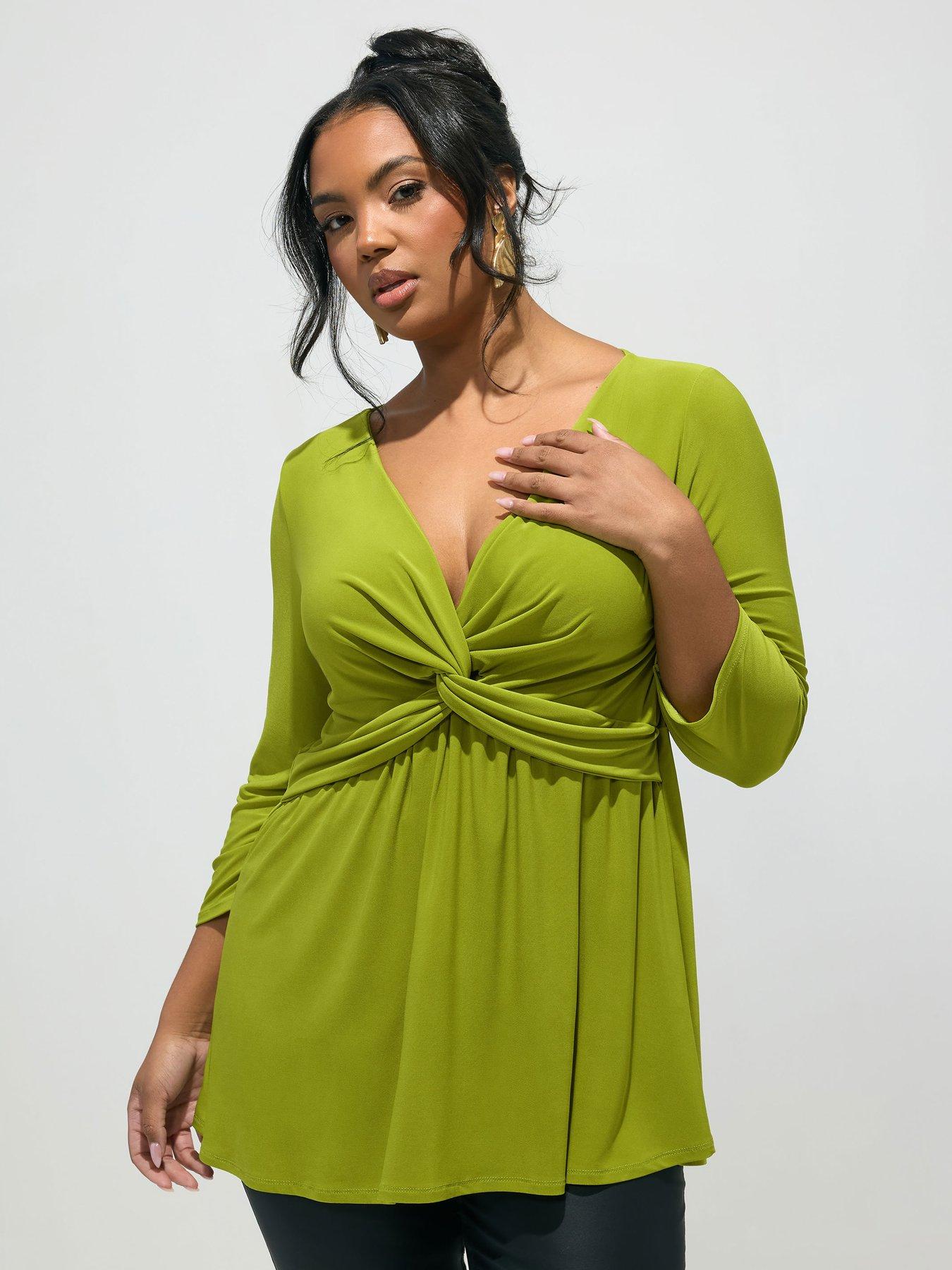 front image of yours-curve-knot-front-top