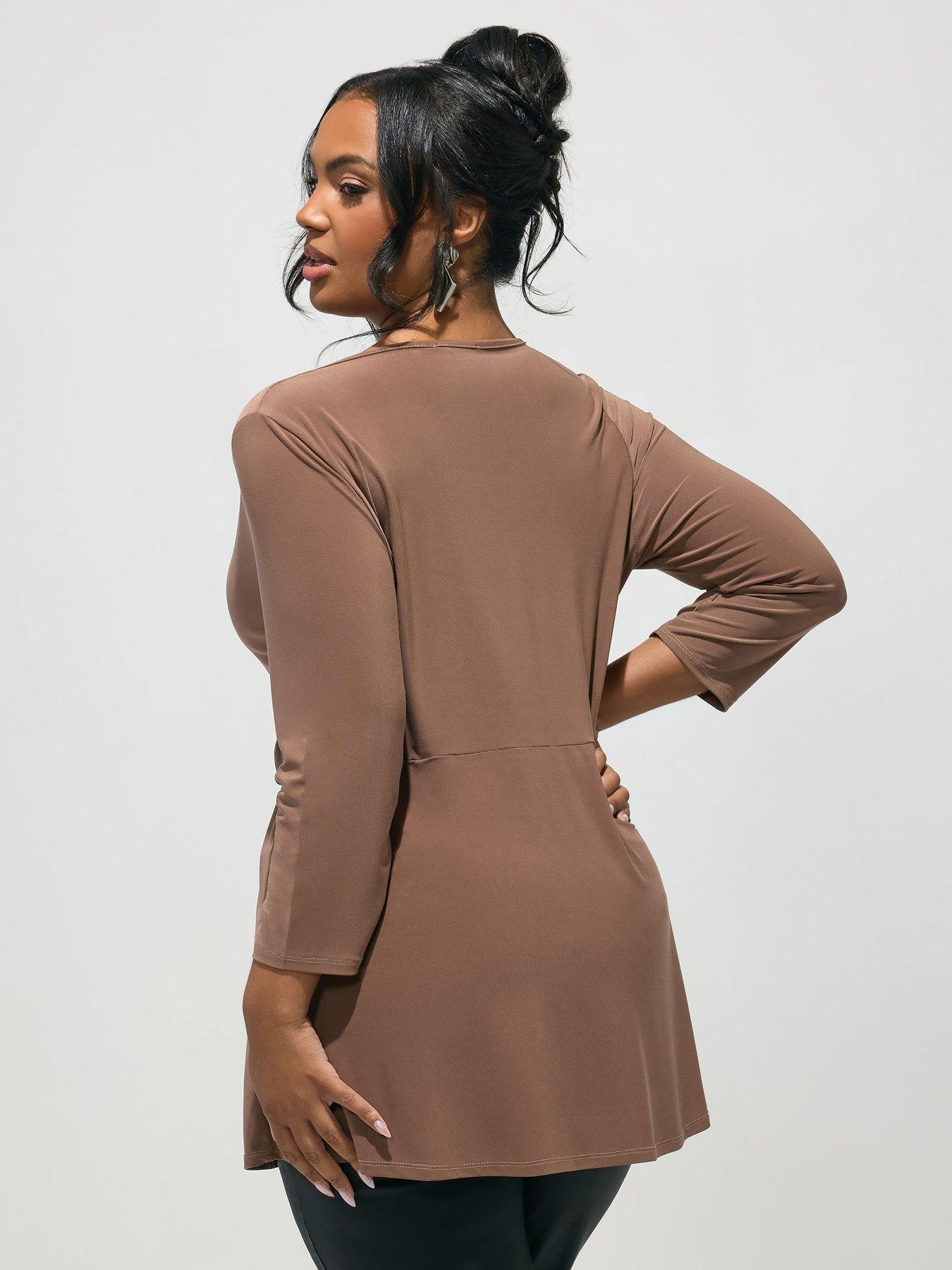 Image 2 of 5 of Yours Curve Knot Front Top