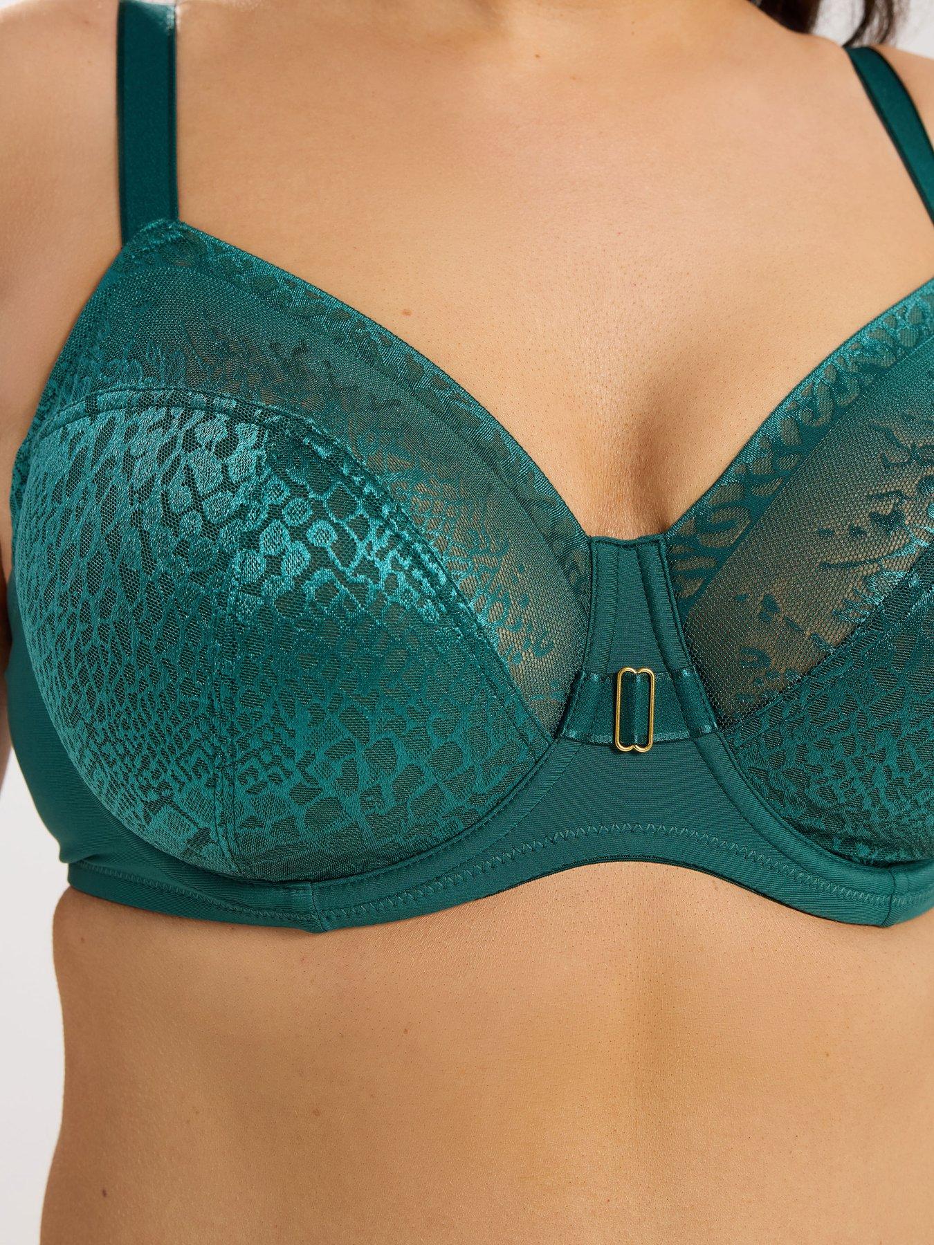 Image 3 of 5 of Yours Curve Abigail Non-padded Underwire Bra